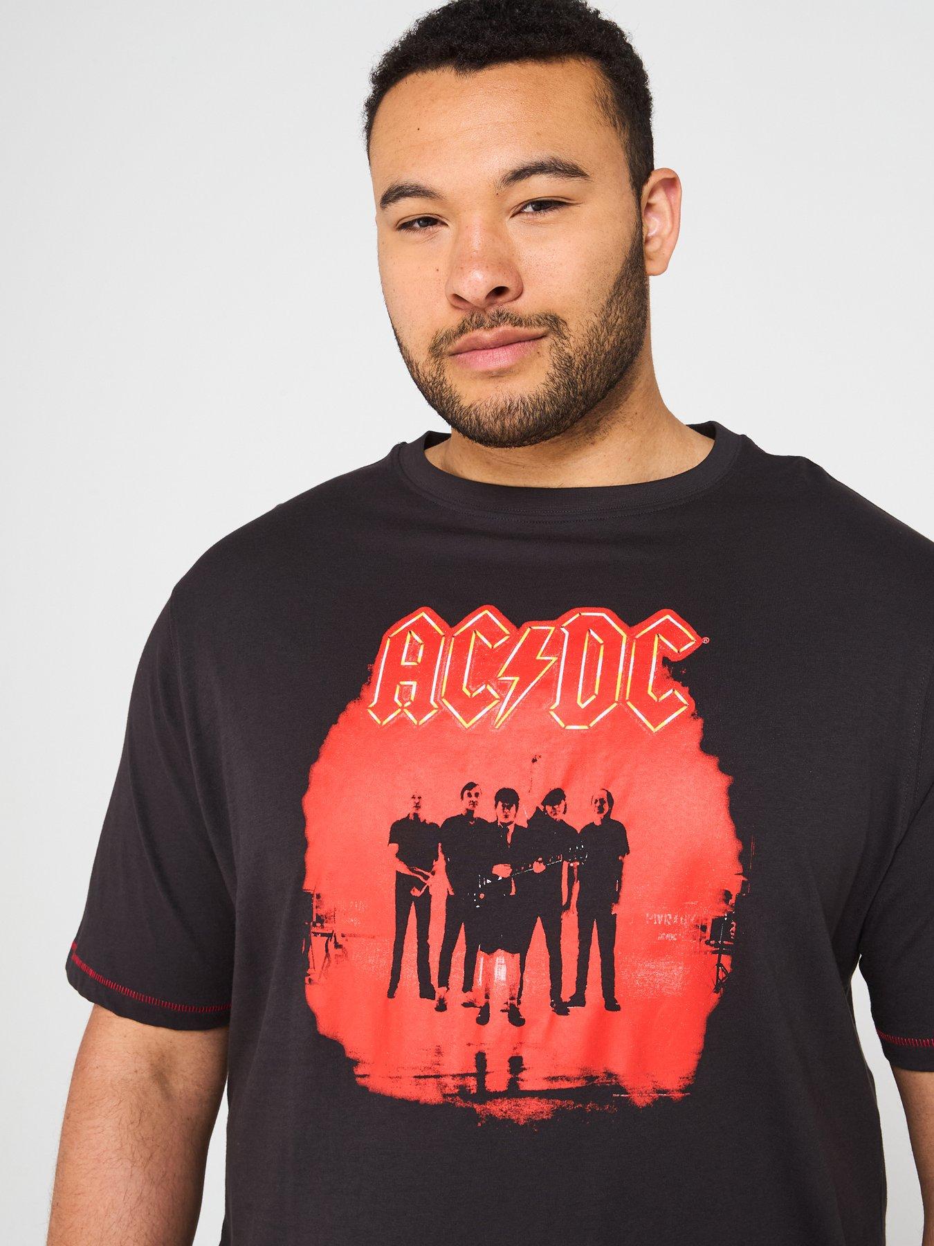 Image 4 of 4 of D555 Official Acdc Graphic T-Shirt - Black