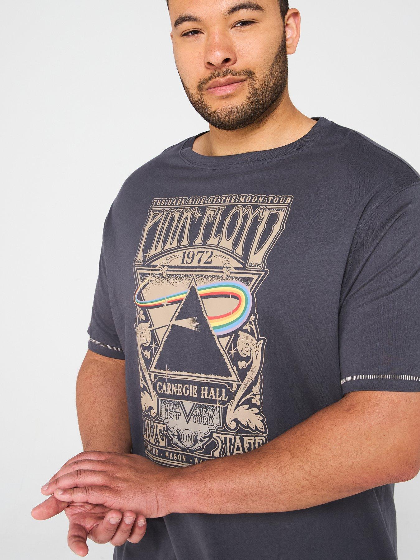 Image 4 of 4 of D555 Official Pink Floyd Graphic T-Shirt - Dark Grey