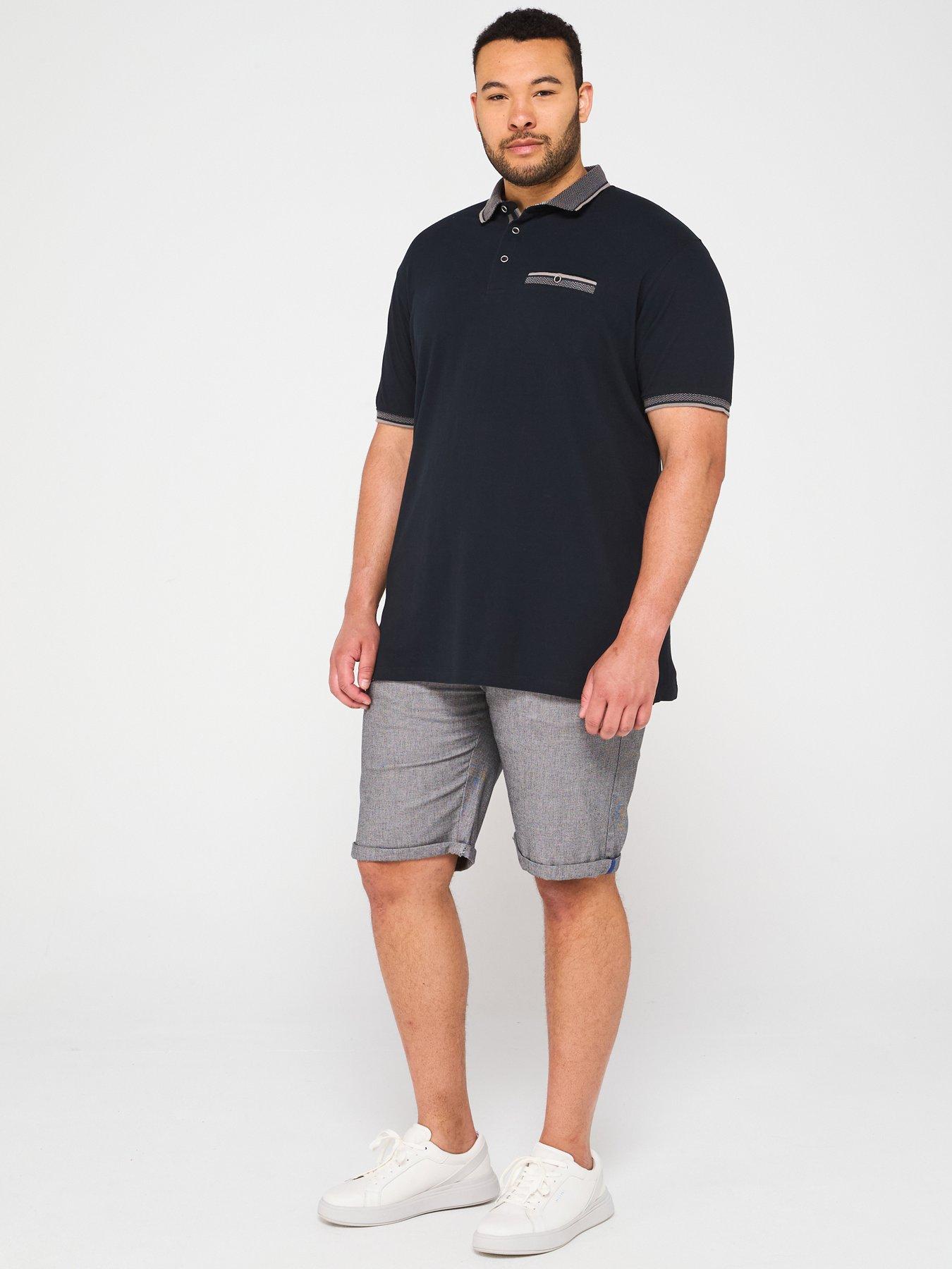 d555-jacquard-collar-pique-polo-shirt-navyback