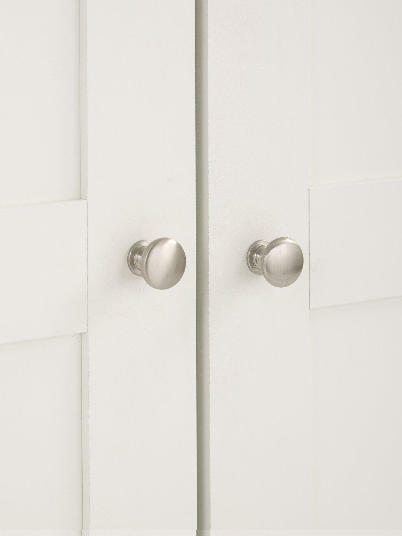 Image 5 of 7 of The Very Collection Hanna 2 Door 1 Drawer Wardrobe - White