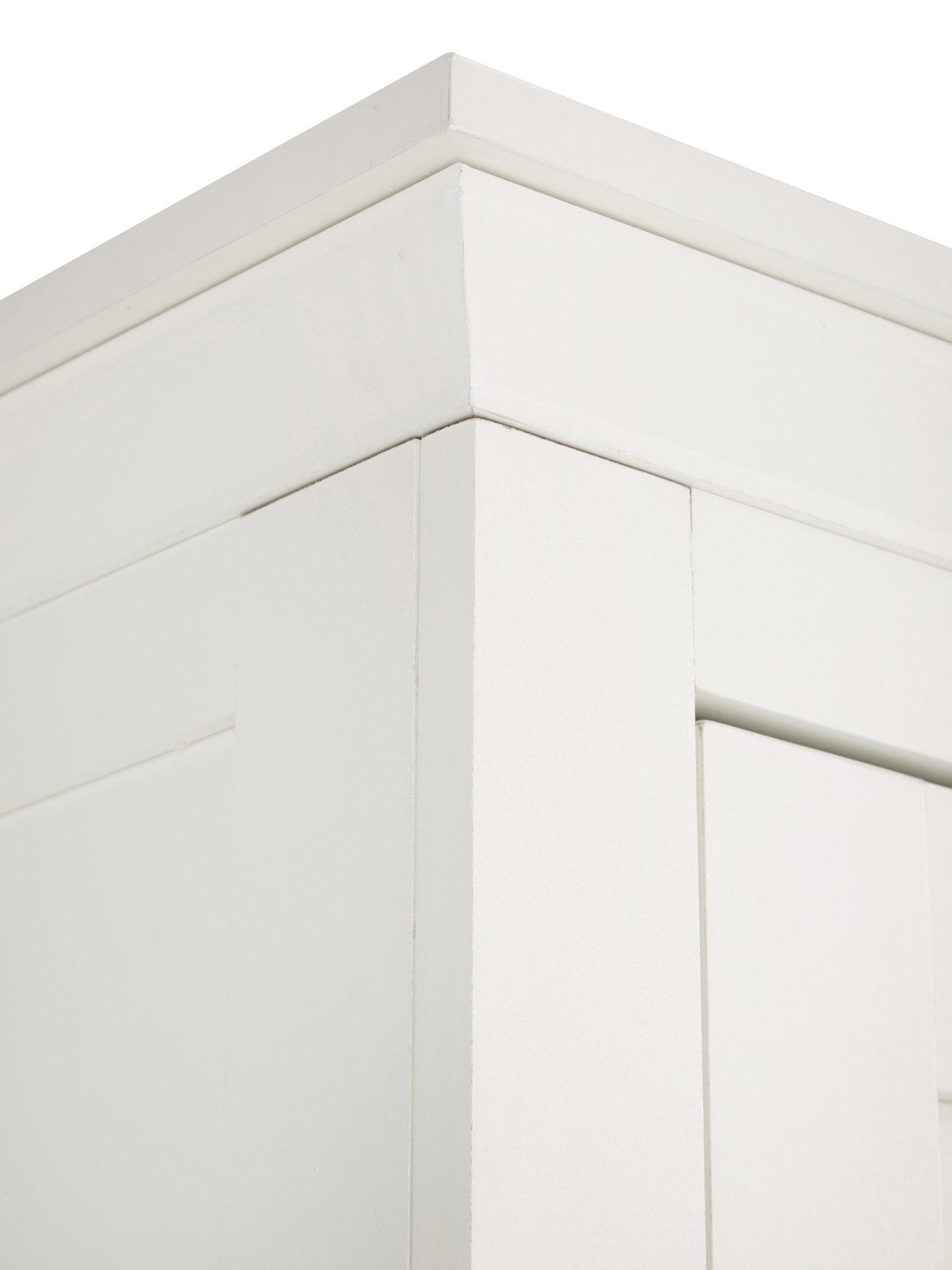 Image 6 of 7 of The Very Collection Hanna 2 Door 1 Drawer Wardrobe - White
