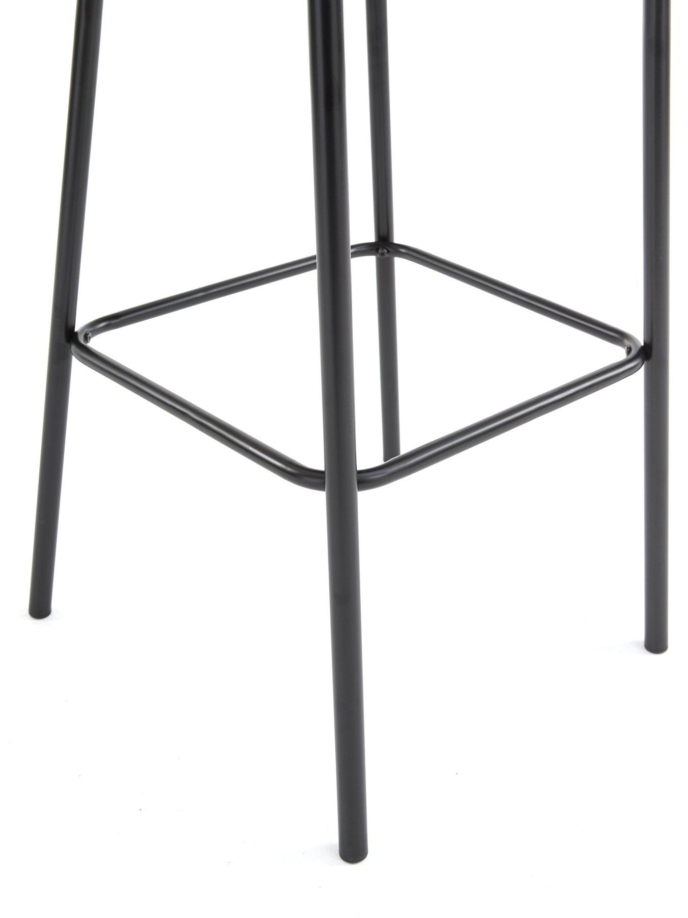 Image 7 of 7 of Very Home Marlow Pair Of Velvet Bar Stools - FSC&reg; Certified