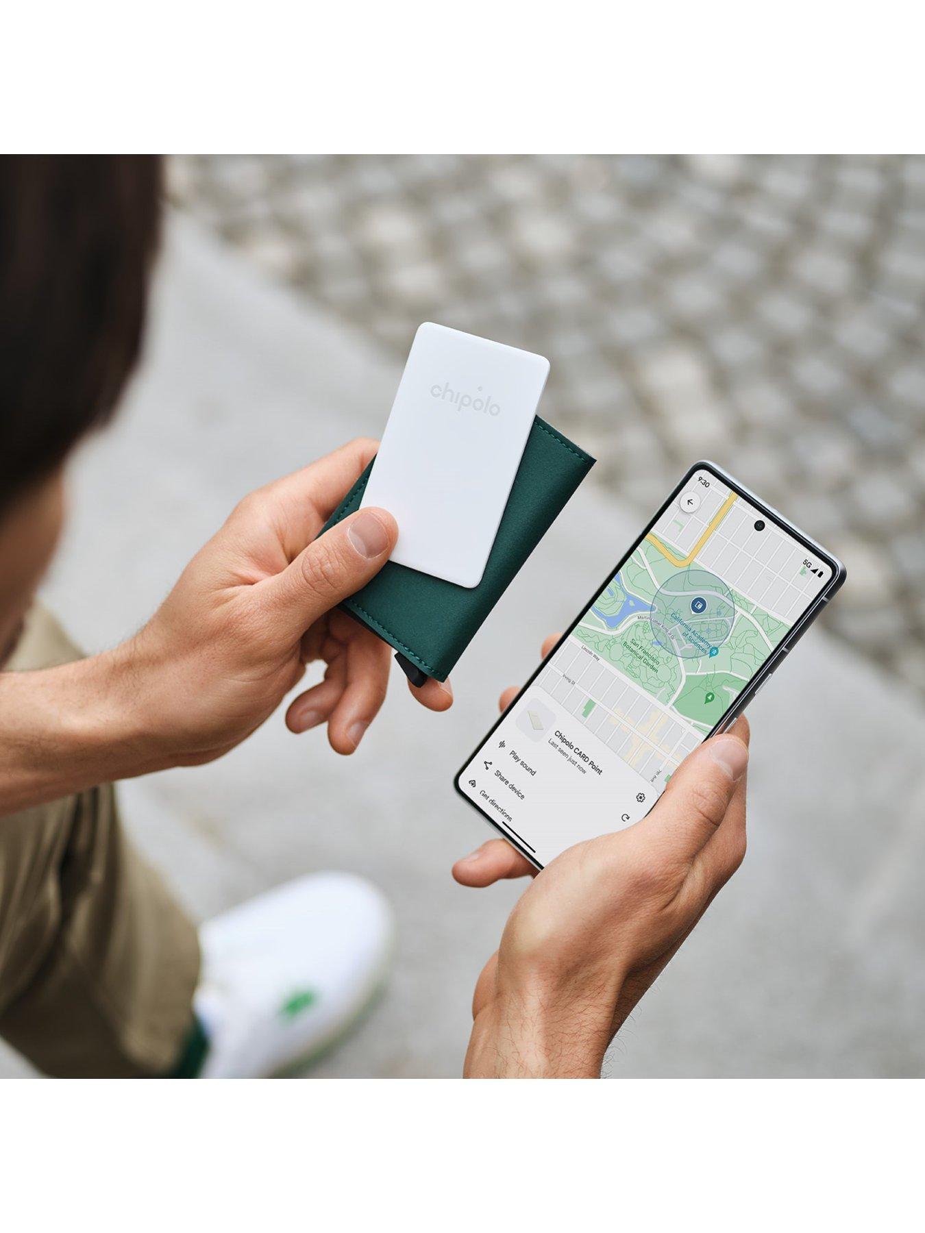 Image 4 of 8 of Chipolo Chipolo CARD Point Bluetooth&nbsp;Item Finder (White)&nbsp;- Works with Google's Find My Device app on Android