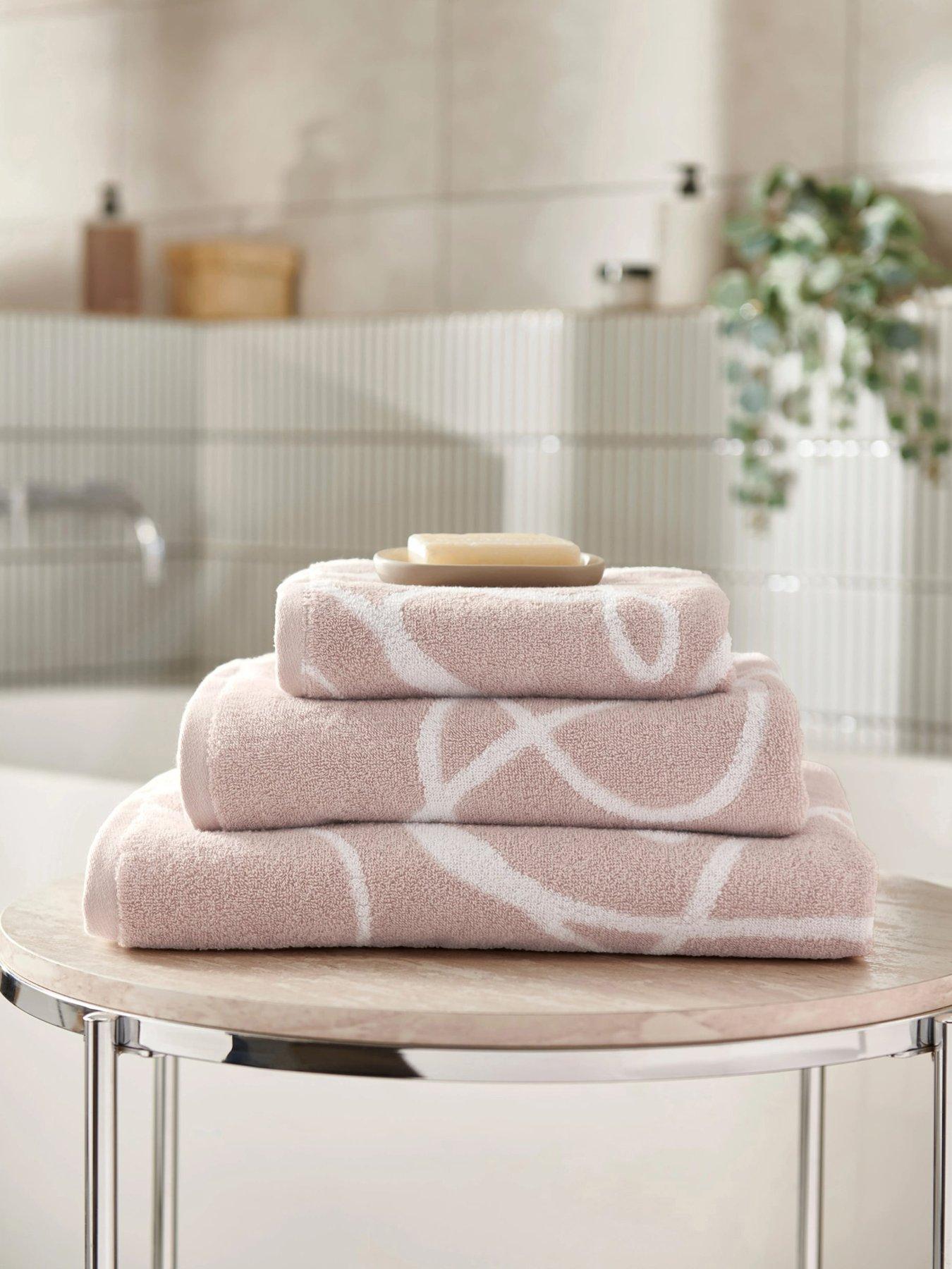 undefined Pablo 100% Cotton Towel Collection - Clay