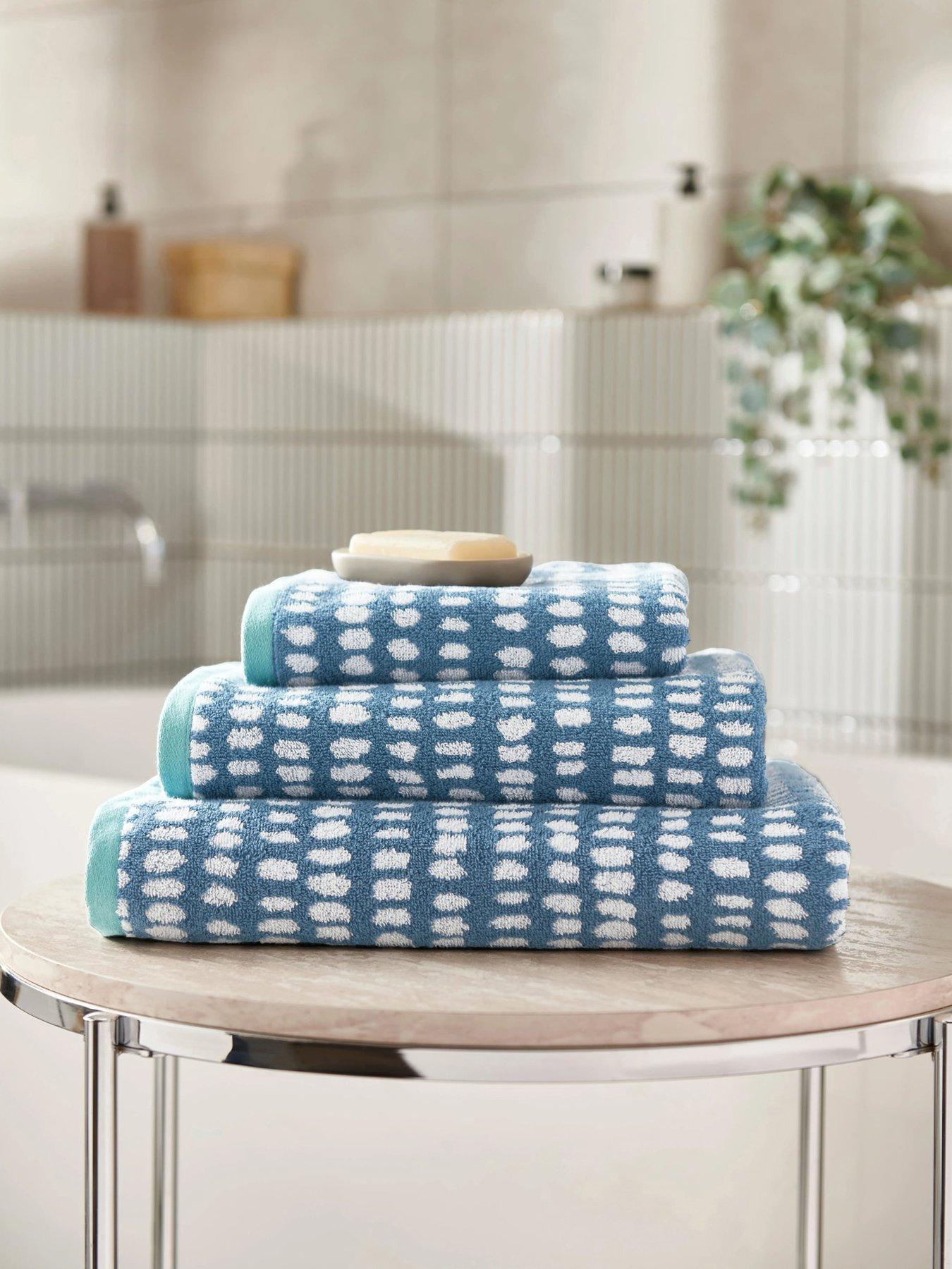 undefined Arri 100% Cotton Towel Collection - Blue