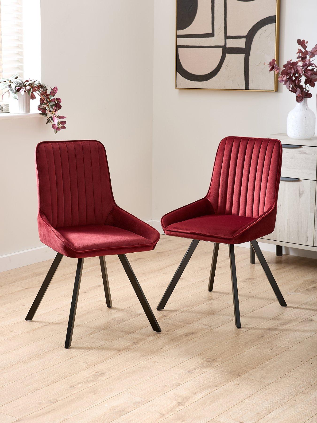 undefined Marlow Velvet Pair Of Chairs
