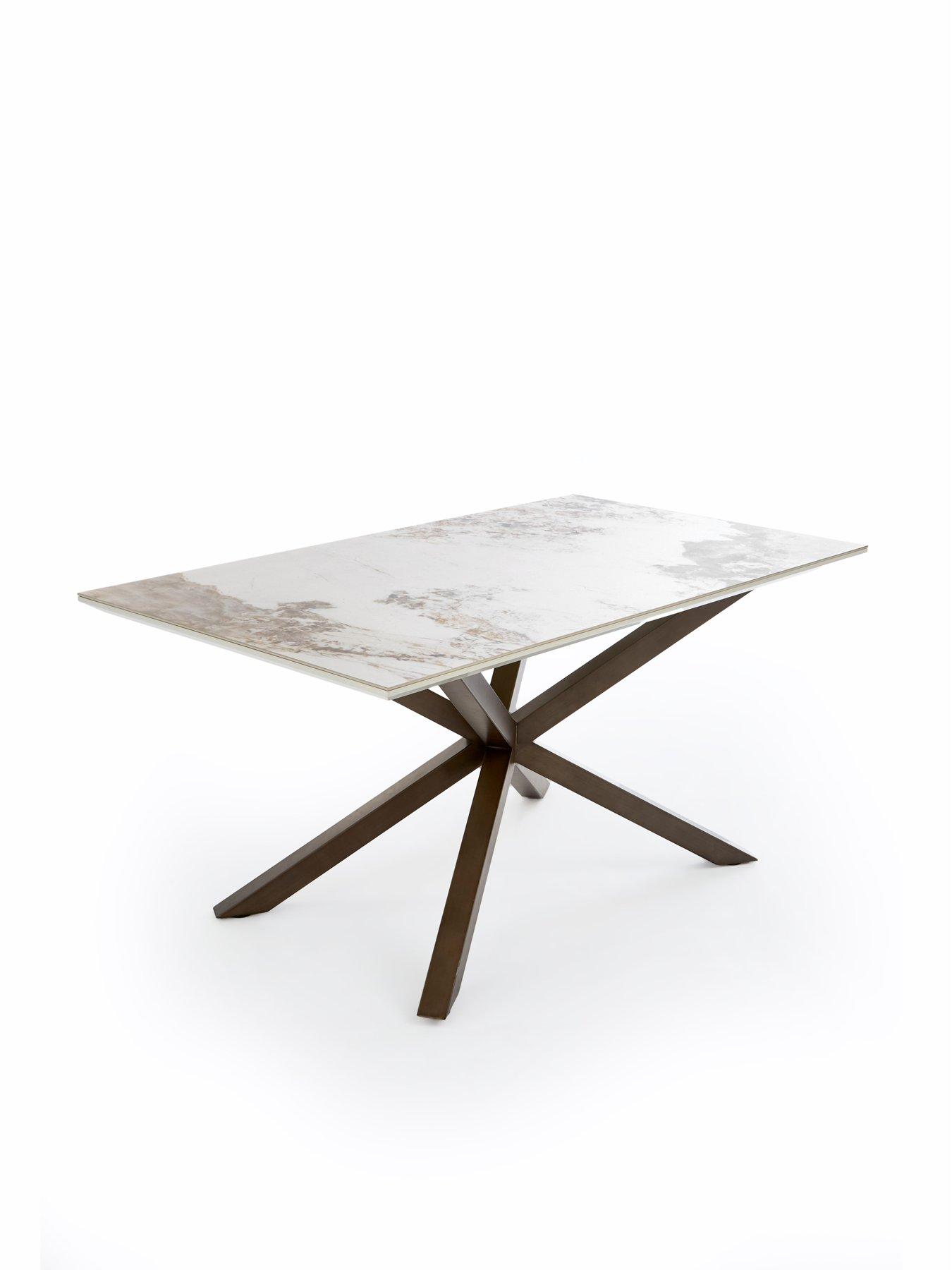 Image 4 of 7 of The Very Collection Valetta Dining Table &amp; Bench Dining Set - FSC&reg; Certified
