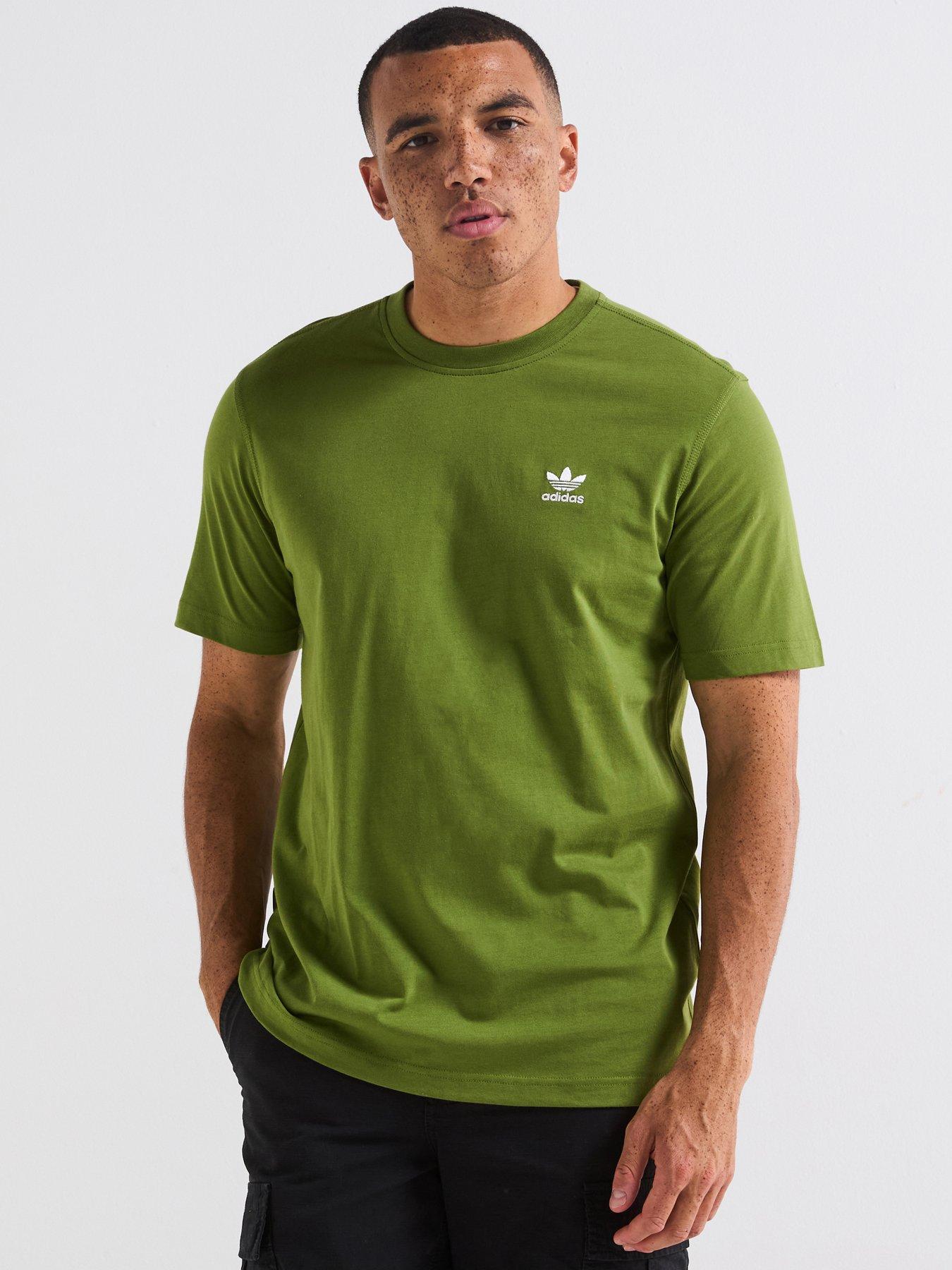 adidas Originals Men's Trefoil Essentials T-Shirt - Green