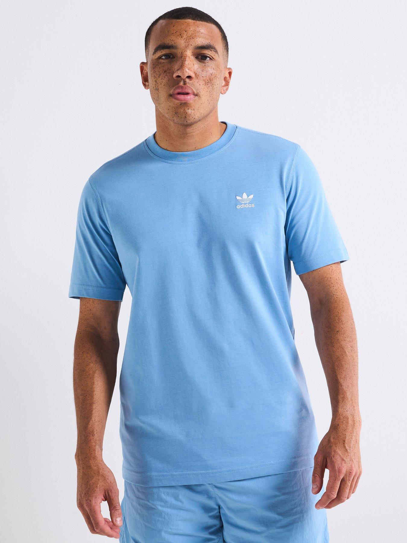 adidas Originals Men's Trefoil Essentials T-shirt - Blue