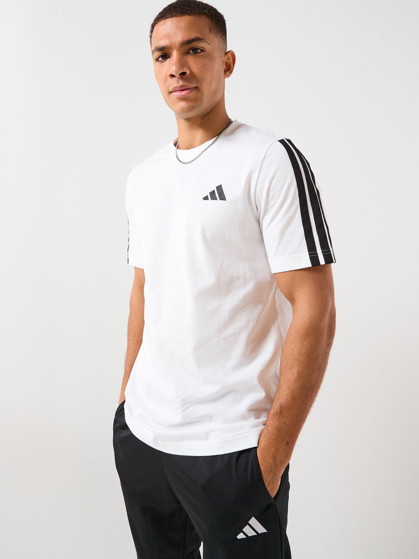 adidas Sportswear Men's 3-Stripes T-Shirt - White
