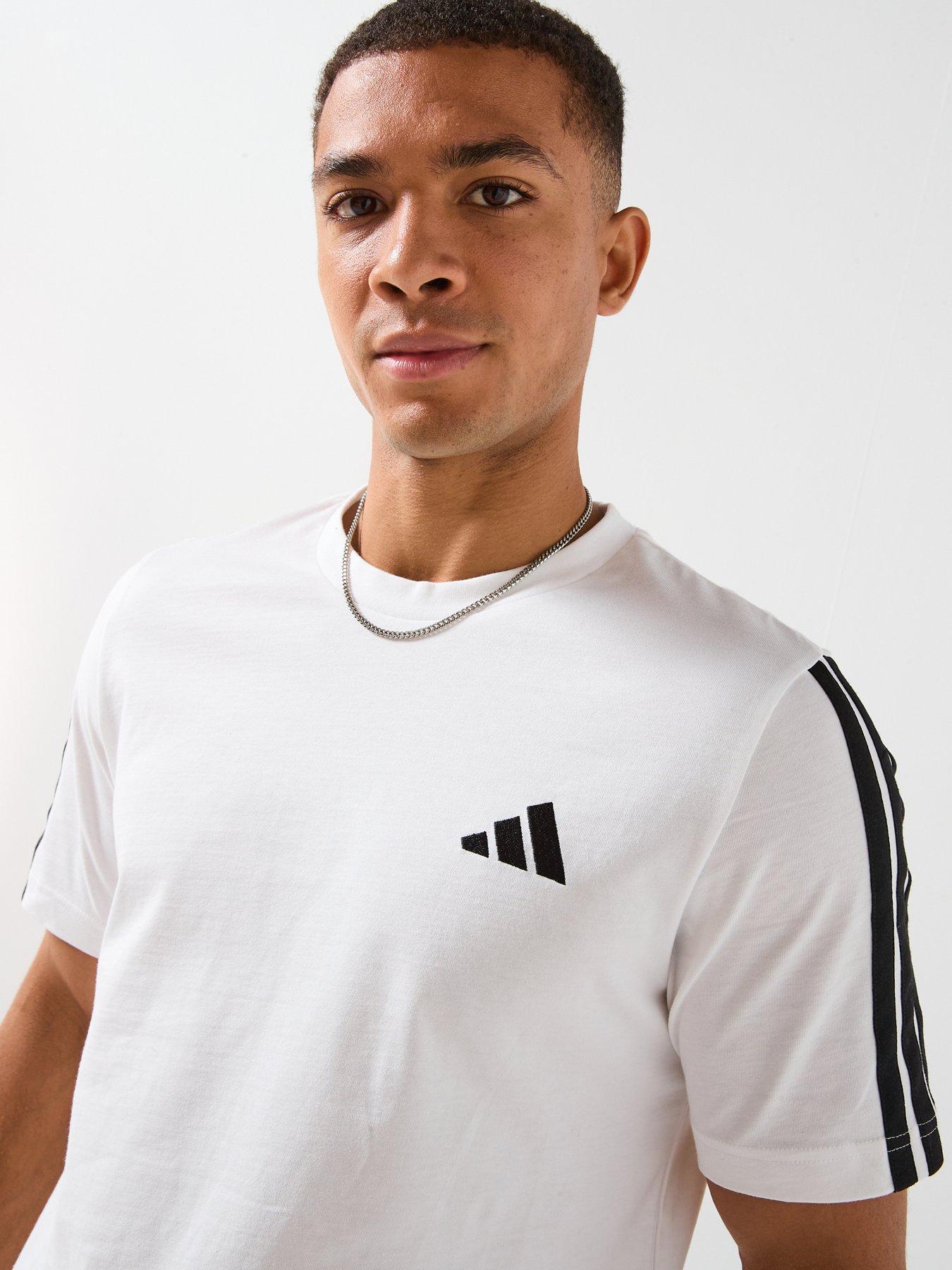 adidas-sportswear-mens-3-stripes-t-shirt-whiteoutfit