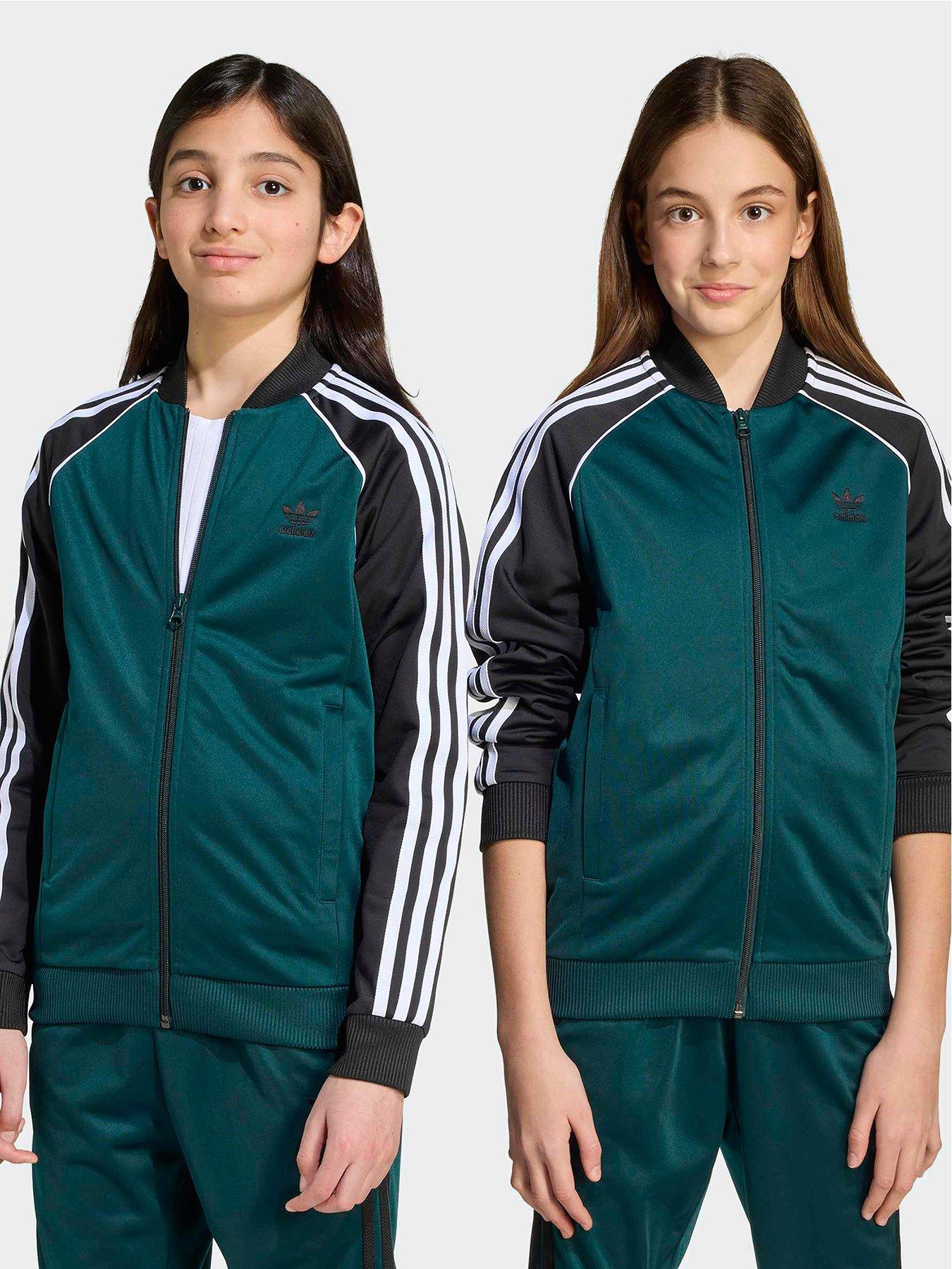 adidas Originals Junior Boys Adicolor Sst Track Top - Green