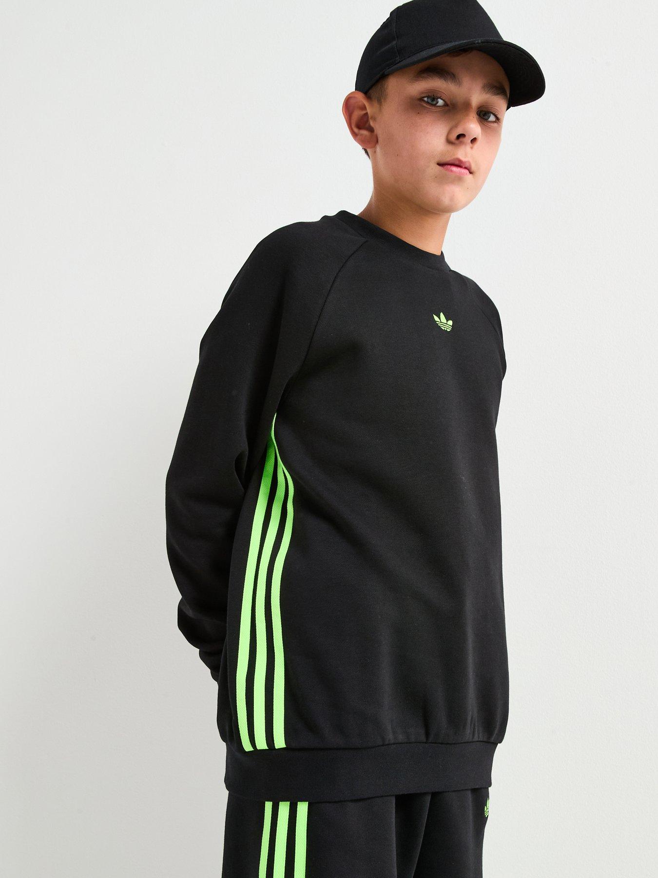 adidas-originals-junior-unisex-adicolour-crew-jumper-black