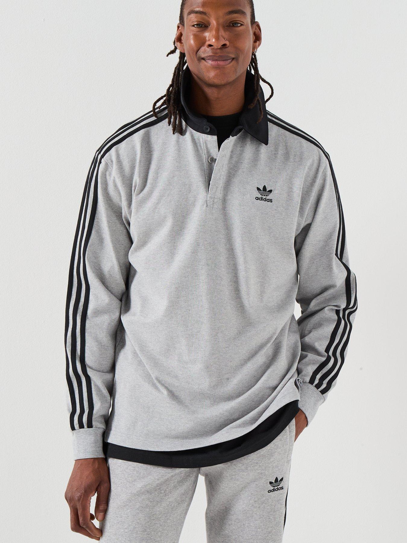 adidas-originals-mens-adicolor-rugby-polo-shirt-greydetail