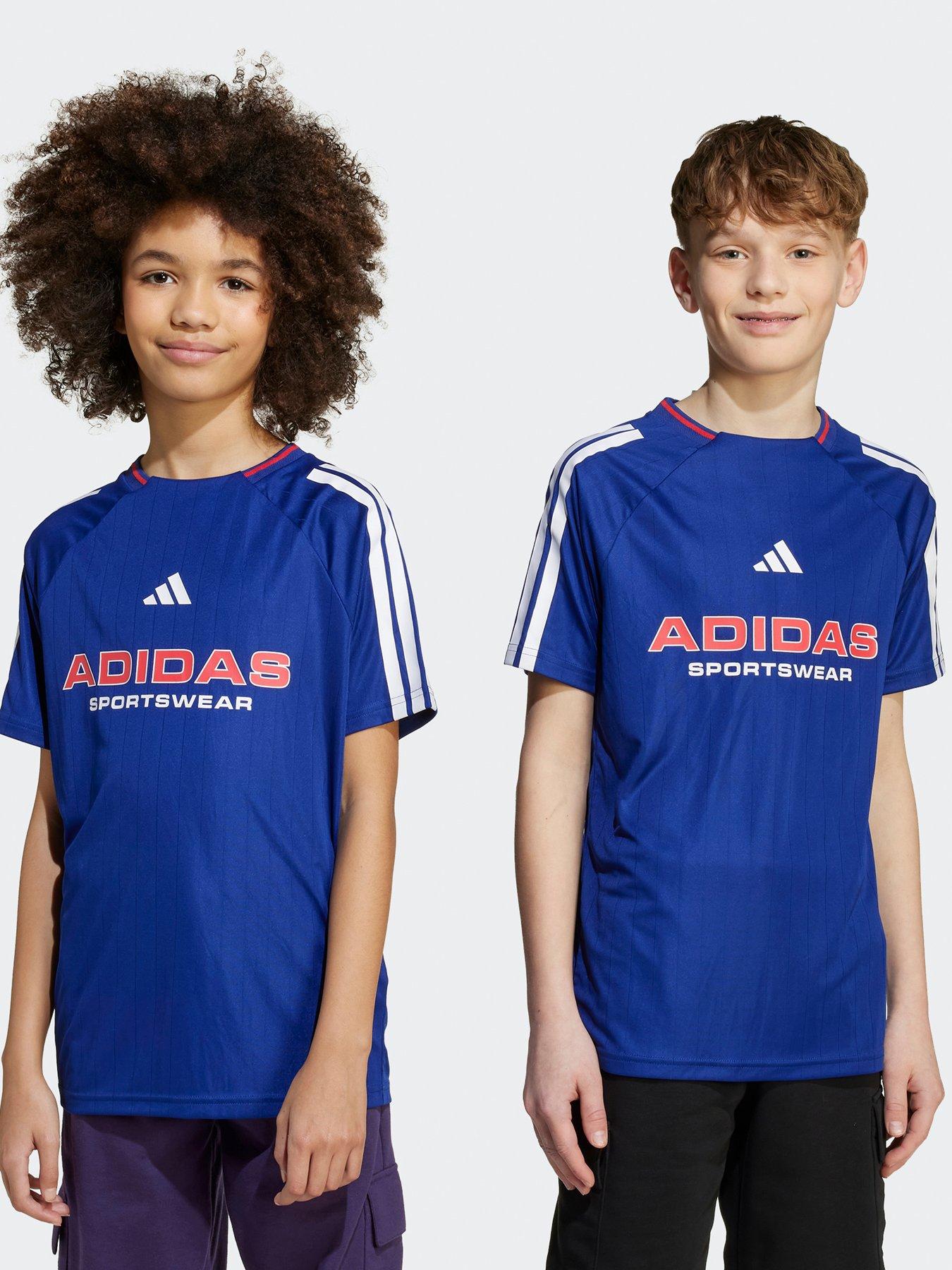 adidas Sportswear Junior Boys House Of Trio T-Shirt- Black
