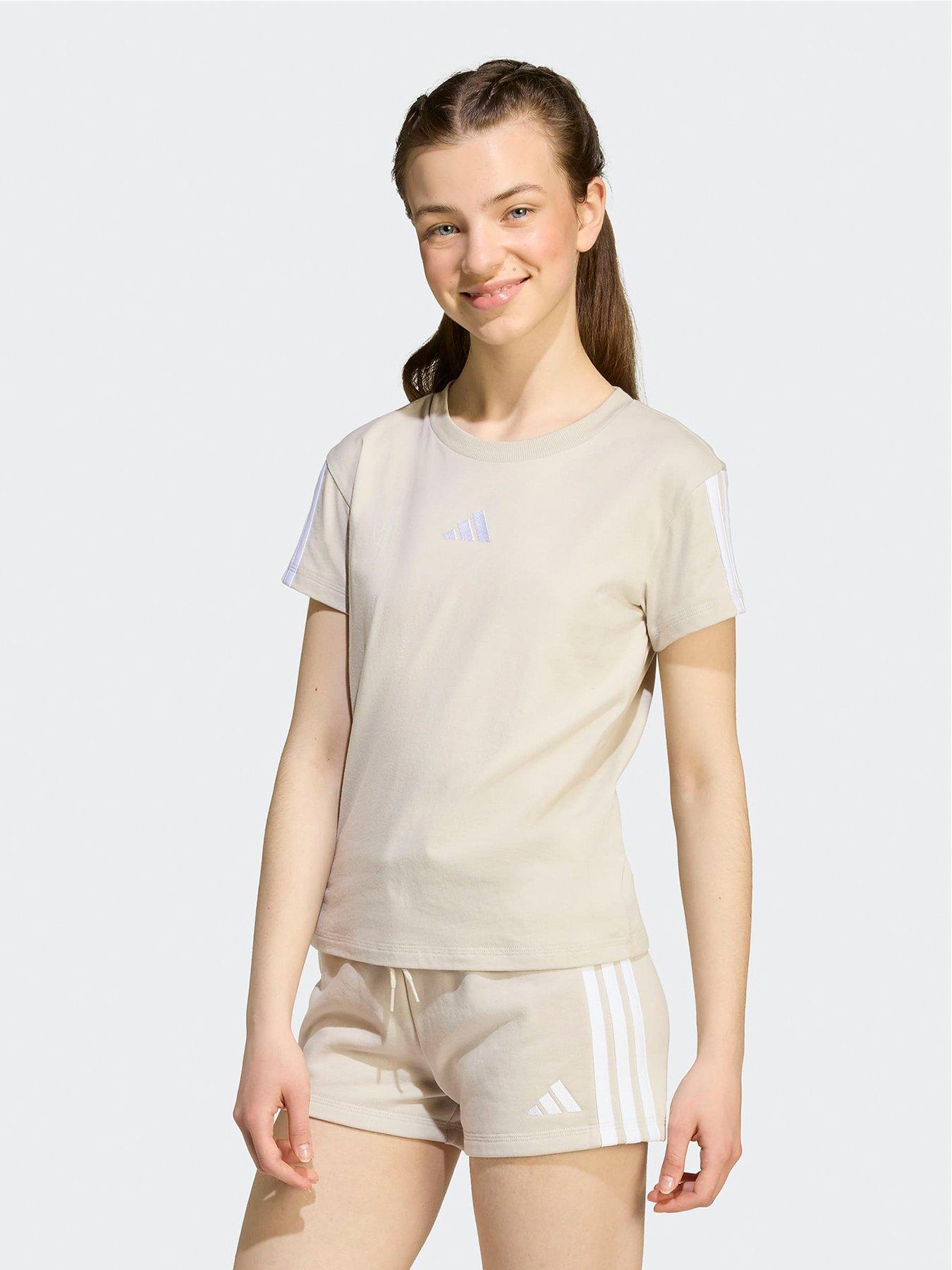 adidas Sportswear Junior Girls Essentials T-shirt - Grey