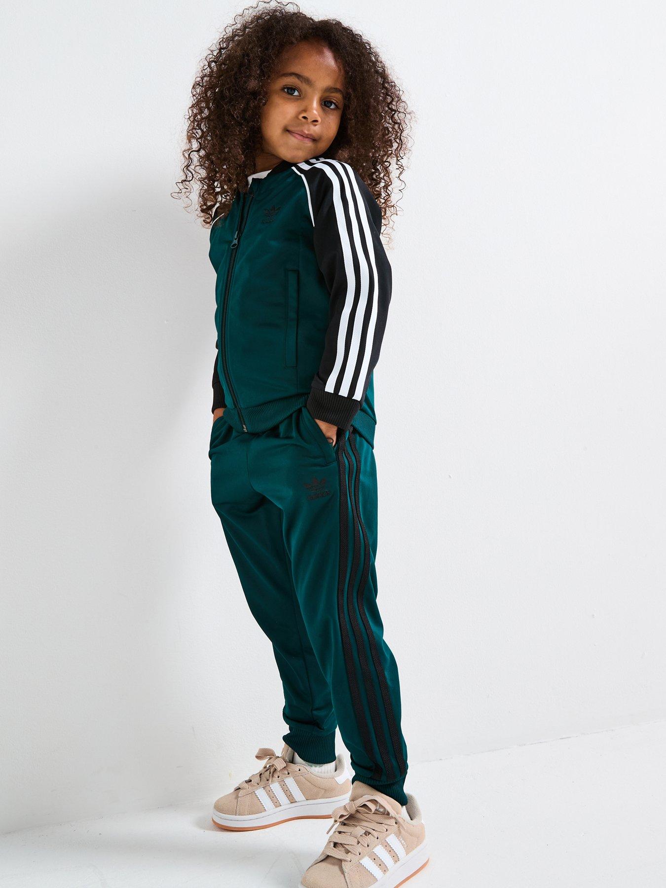 adidas Originals Kids Unisex Sst Tracksuit - Green