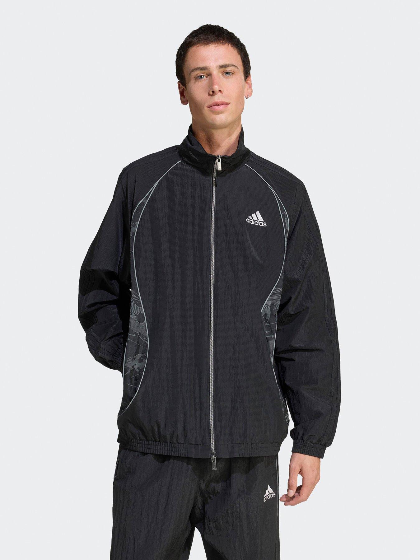 Image 1 of 5 of adidas Originals Mens Adlenium Teamgeist Track Top - Black
