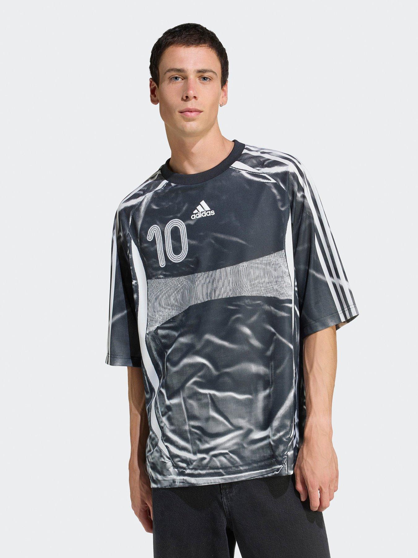 adidas Originals Mens Adilenium Teamgeist T-Shirt - Black