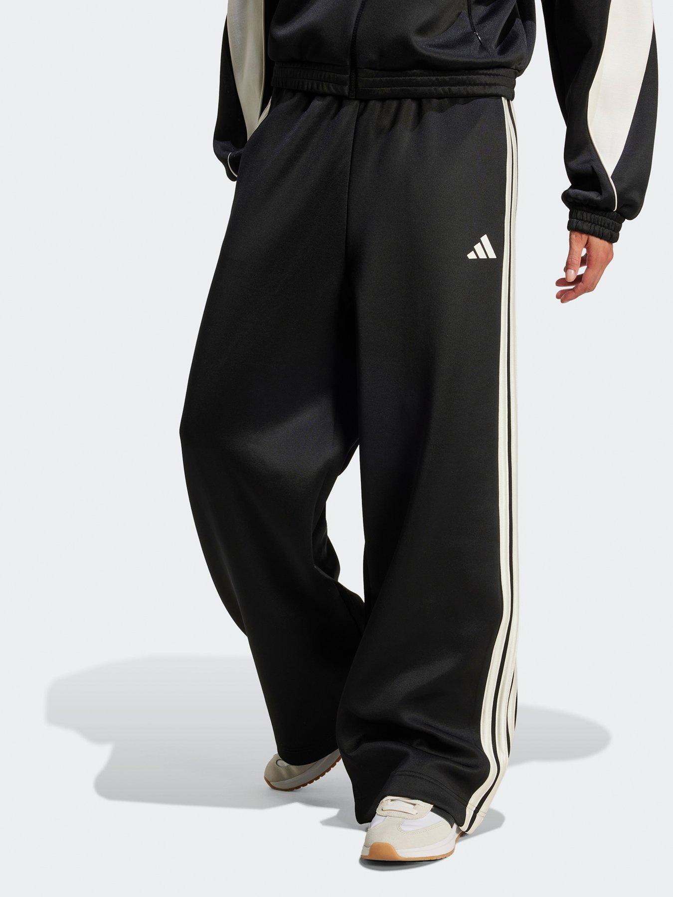 undefined Women's Stadium 3 Stripes Trackpant - Black