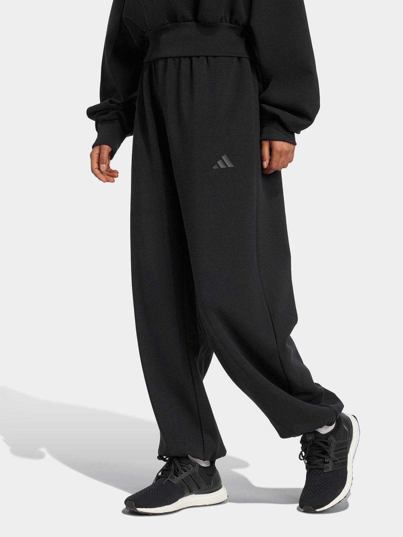 Image 1 of 5 of adidas Sportswear Women's All Szn Soft Lux Loose Pants - Black