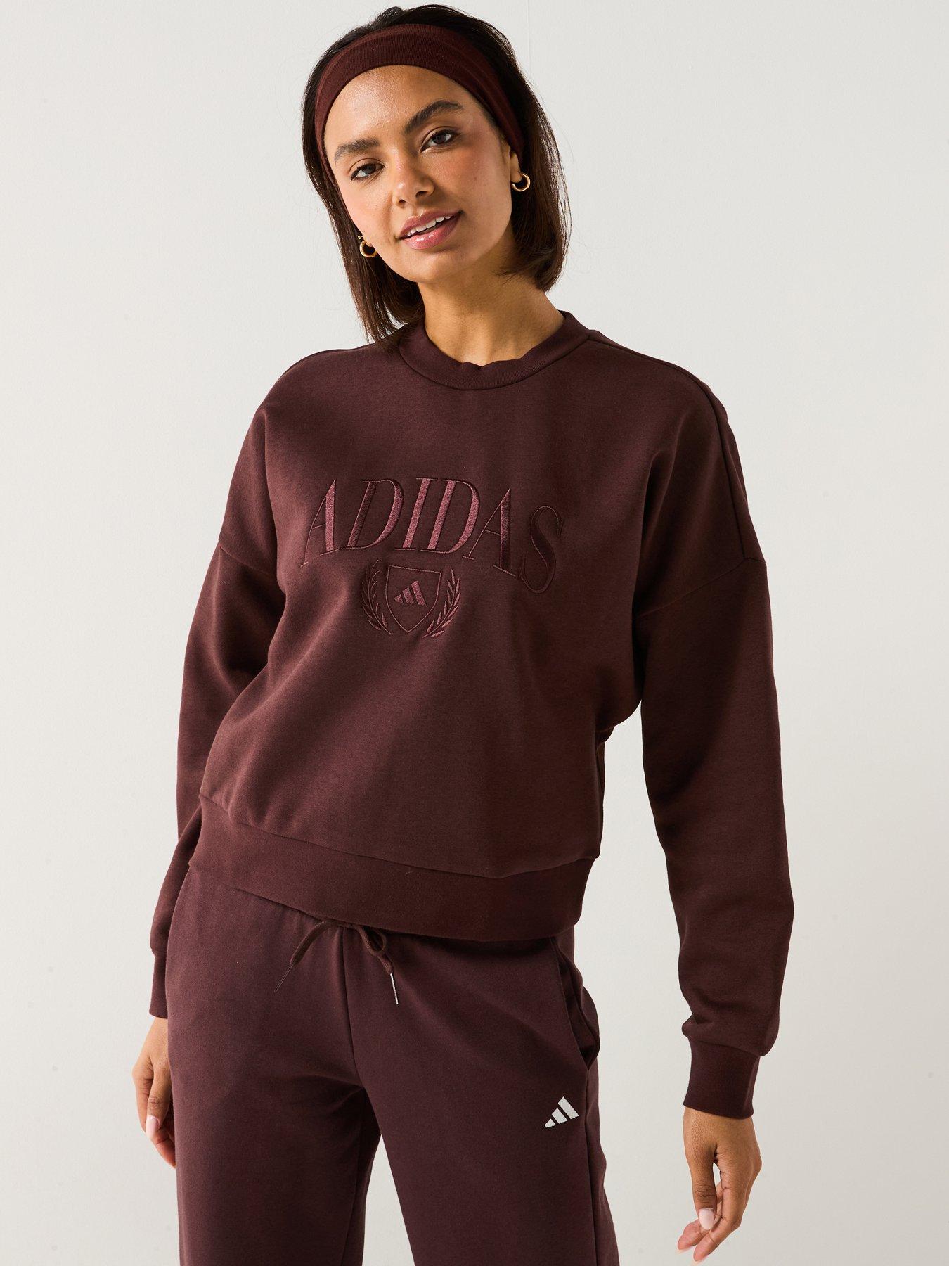 adidas-sportswear-womens-cozy-holiday-graphic-sweatshirt-brown