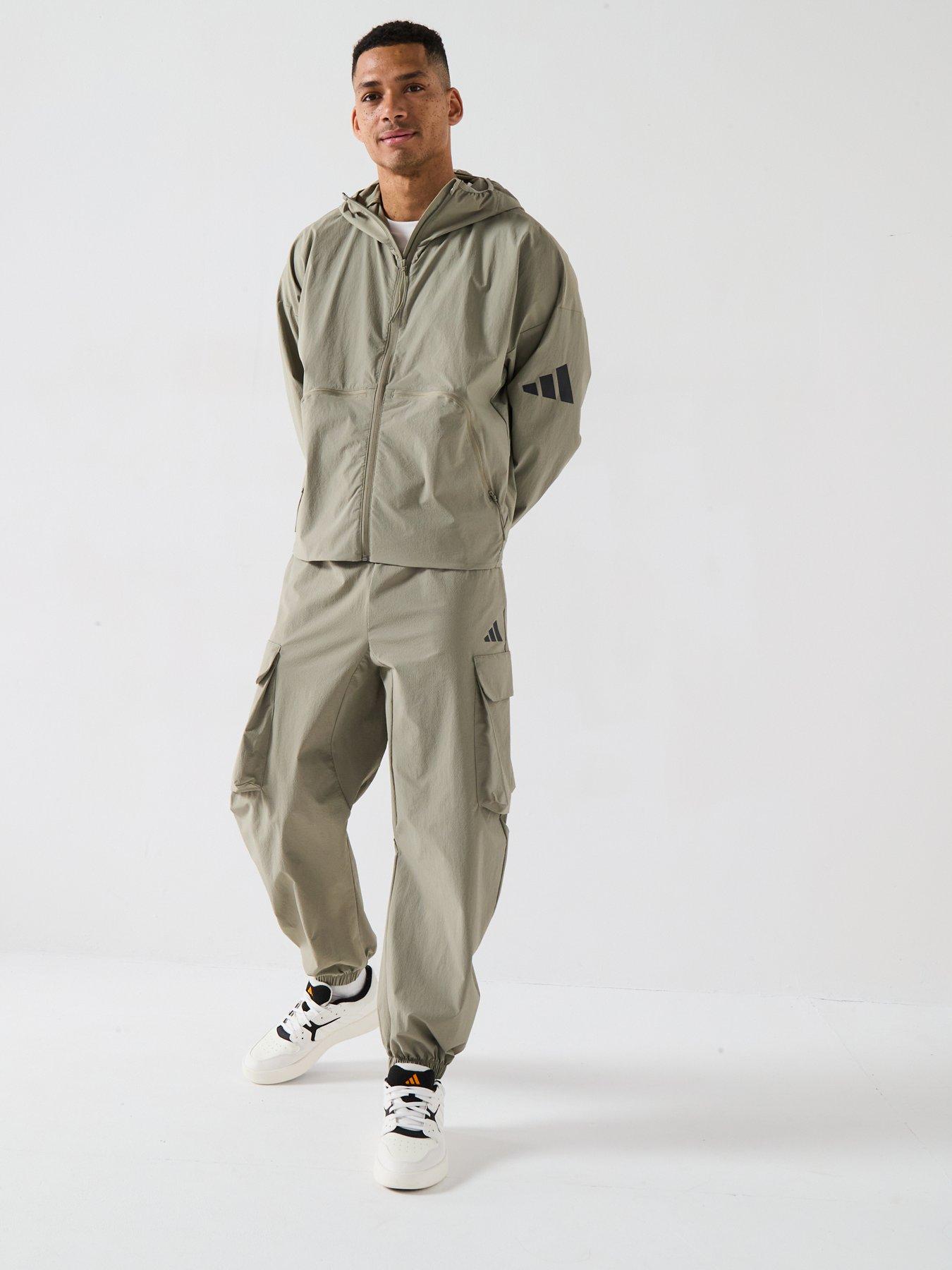 adidas Sportswear Men's City Tech Windbreaker Pants - Green | Very
