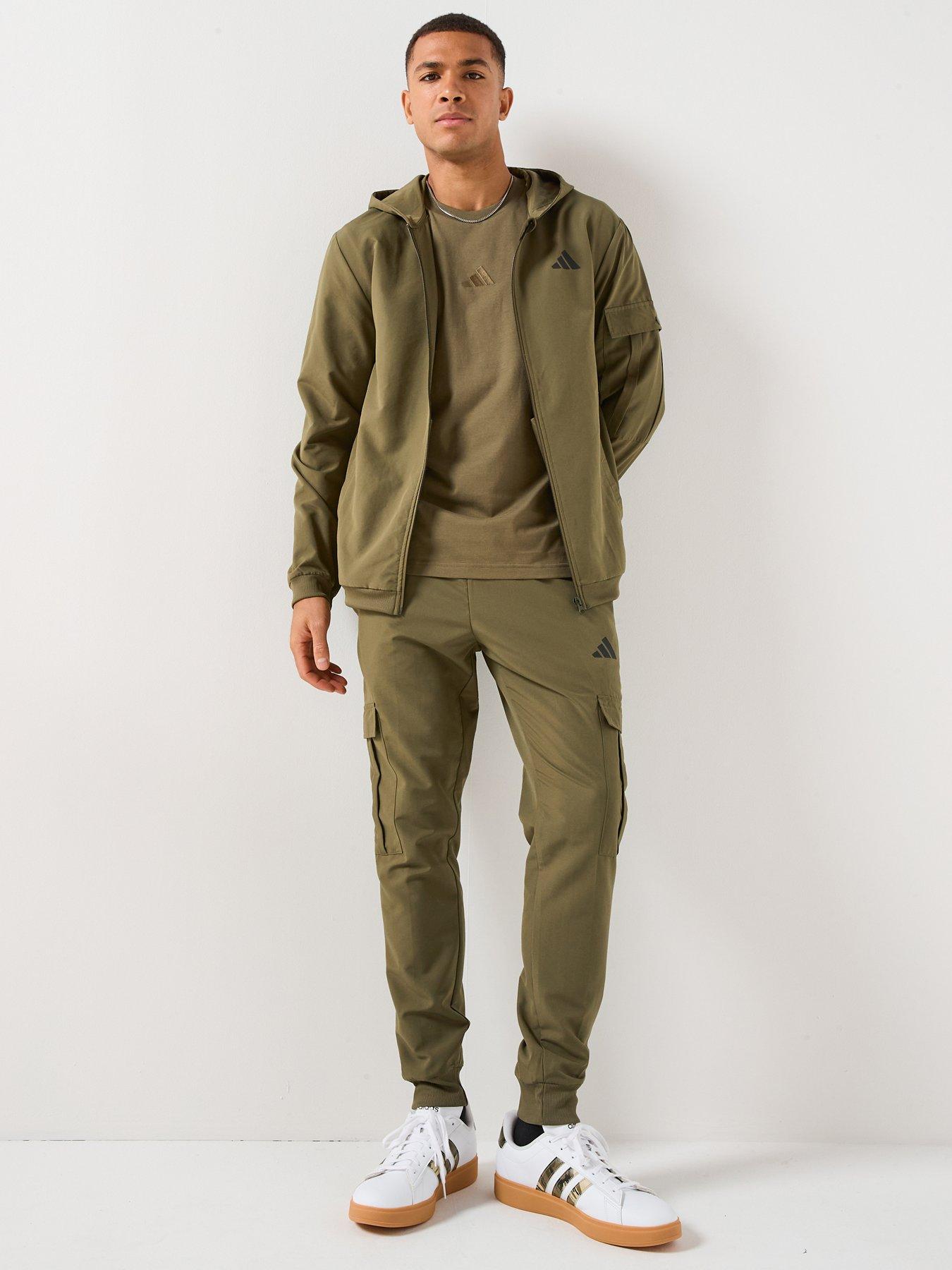 adidas-sportswear-mens-cargo-tracksuit-green