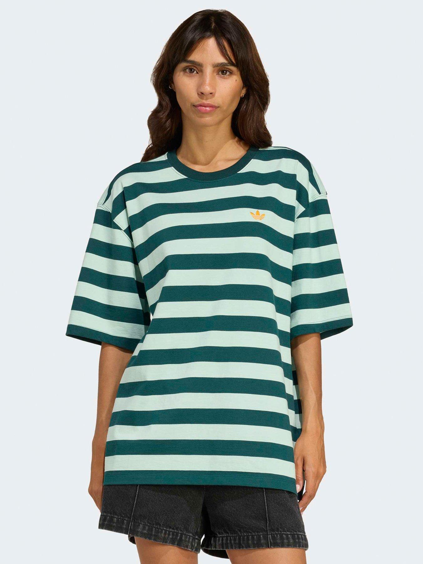 adidas-originals-womens-striped-short-sleeve-tee-green