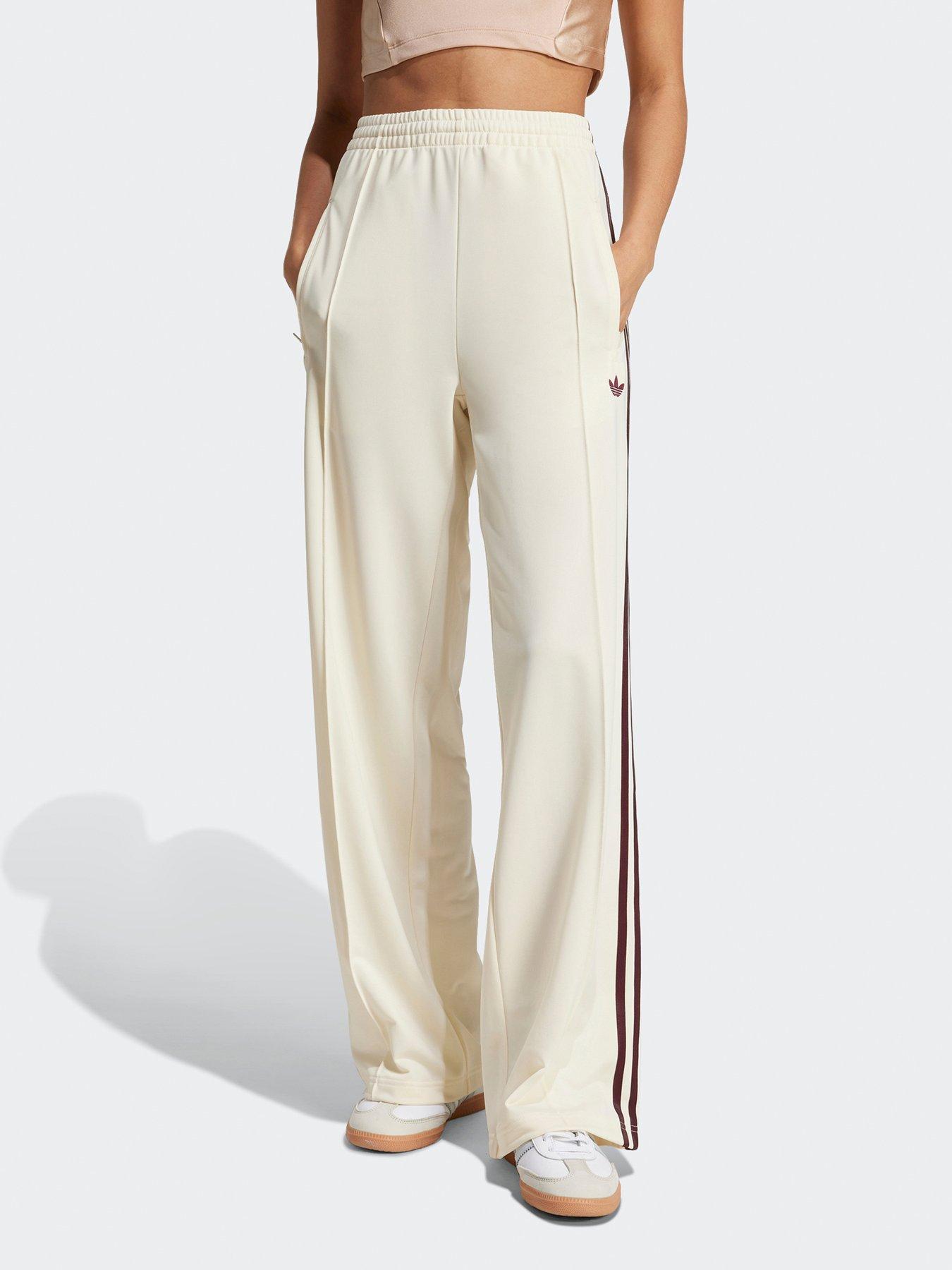 adidas Originals Womens Firebird Track Pants - Cream