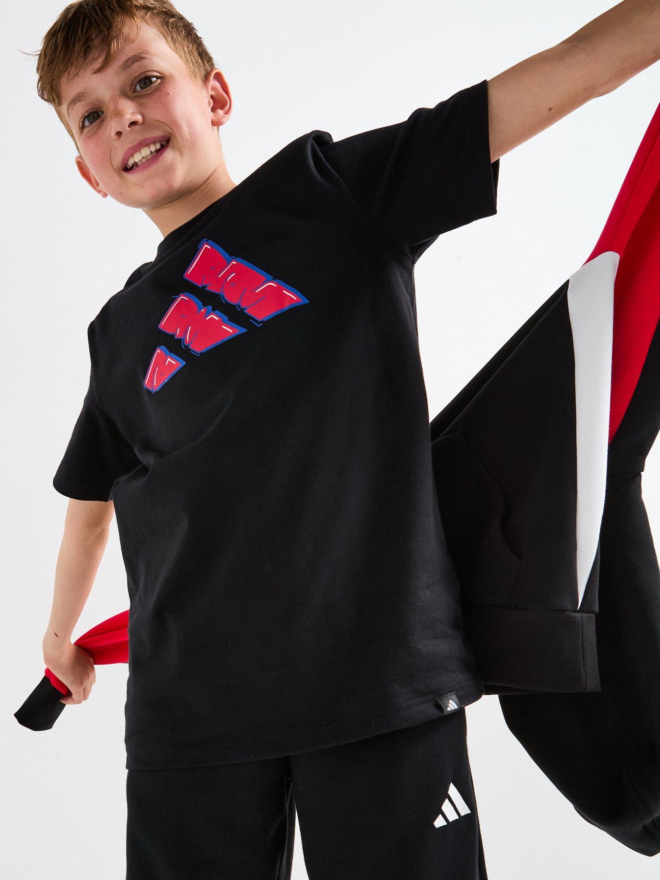 adidas Sportswear Junior Unisex Graphic T-shirt-black