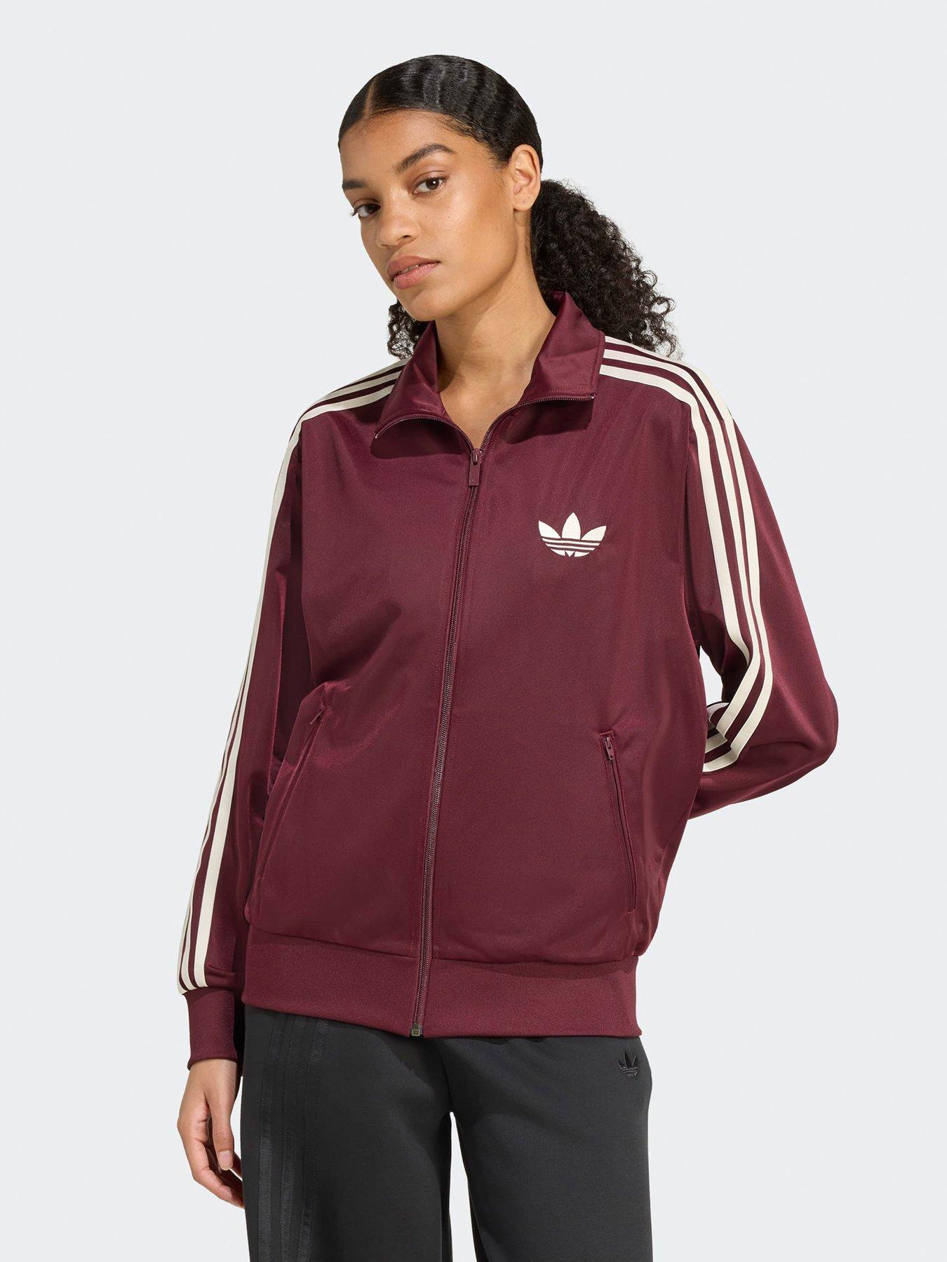 adidas-originals-womens-firebird-tracksuitnbsptop-maroon