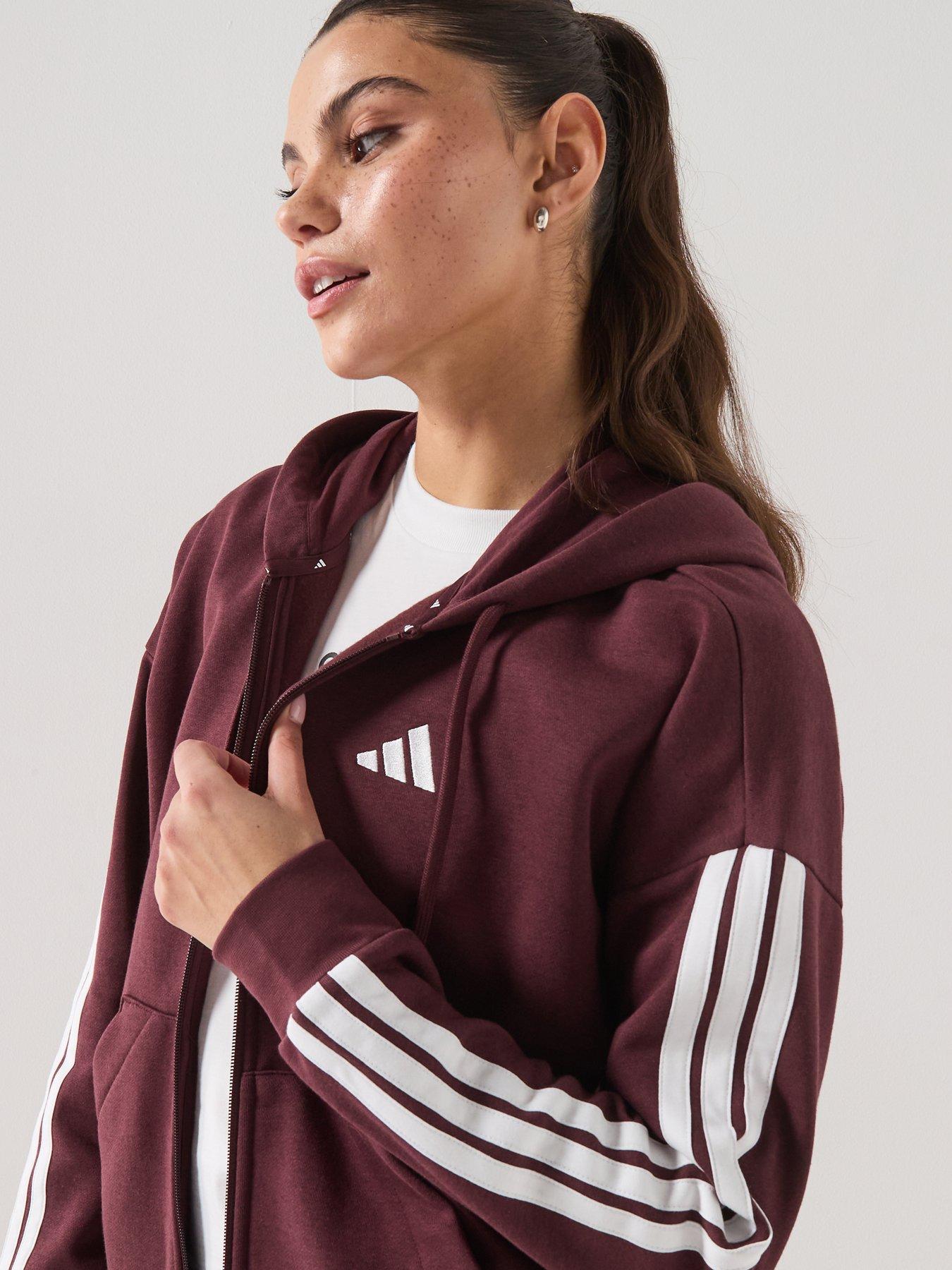 adidas-sportswear-womens-essentials-hooded-tracksuitnbsp-topnbsp--aurora-rubyoutfit