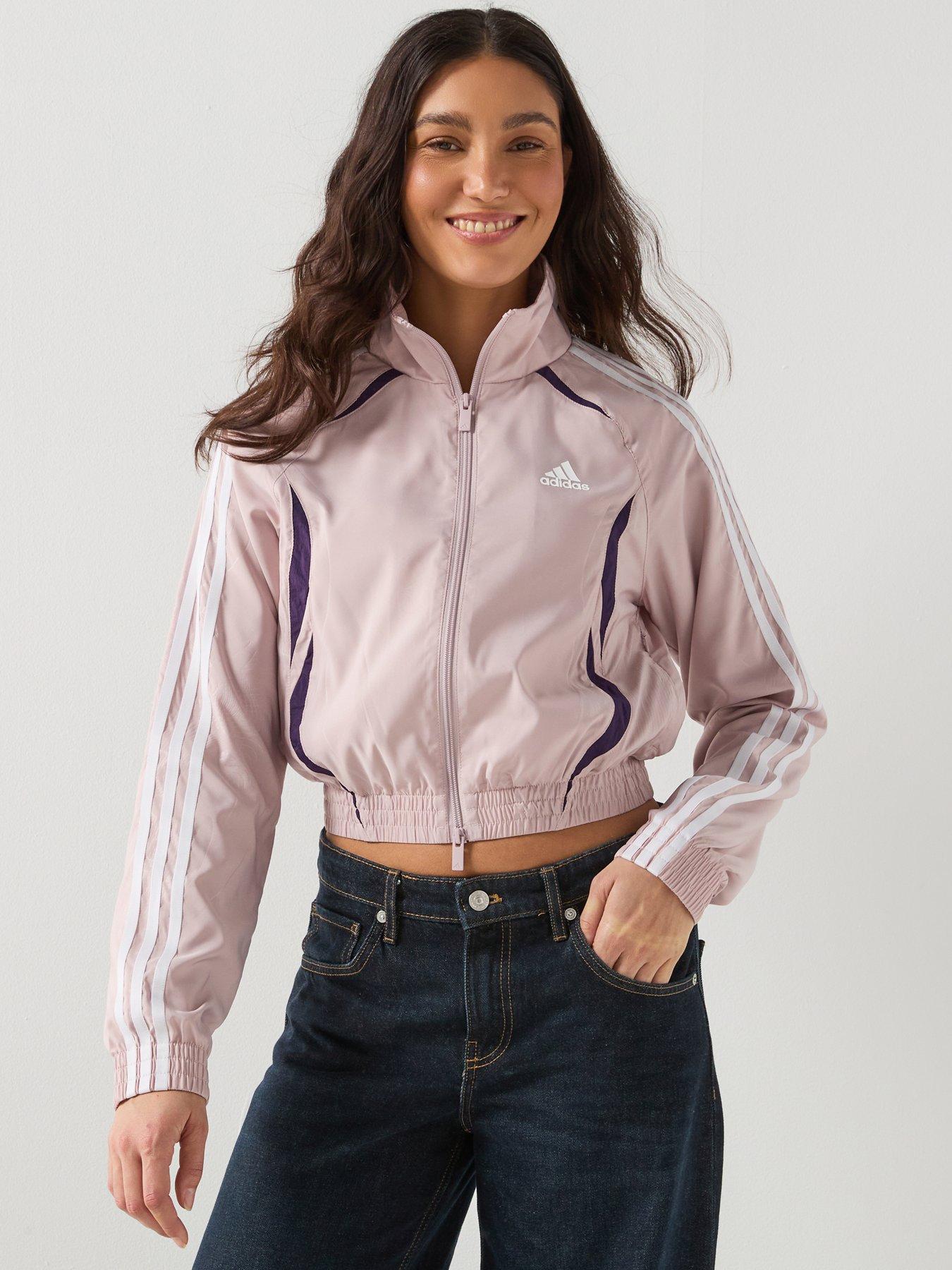 adidas Originals Womens Teamgeist Slim Track Top - Pink