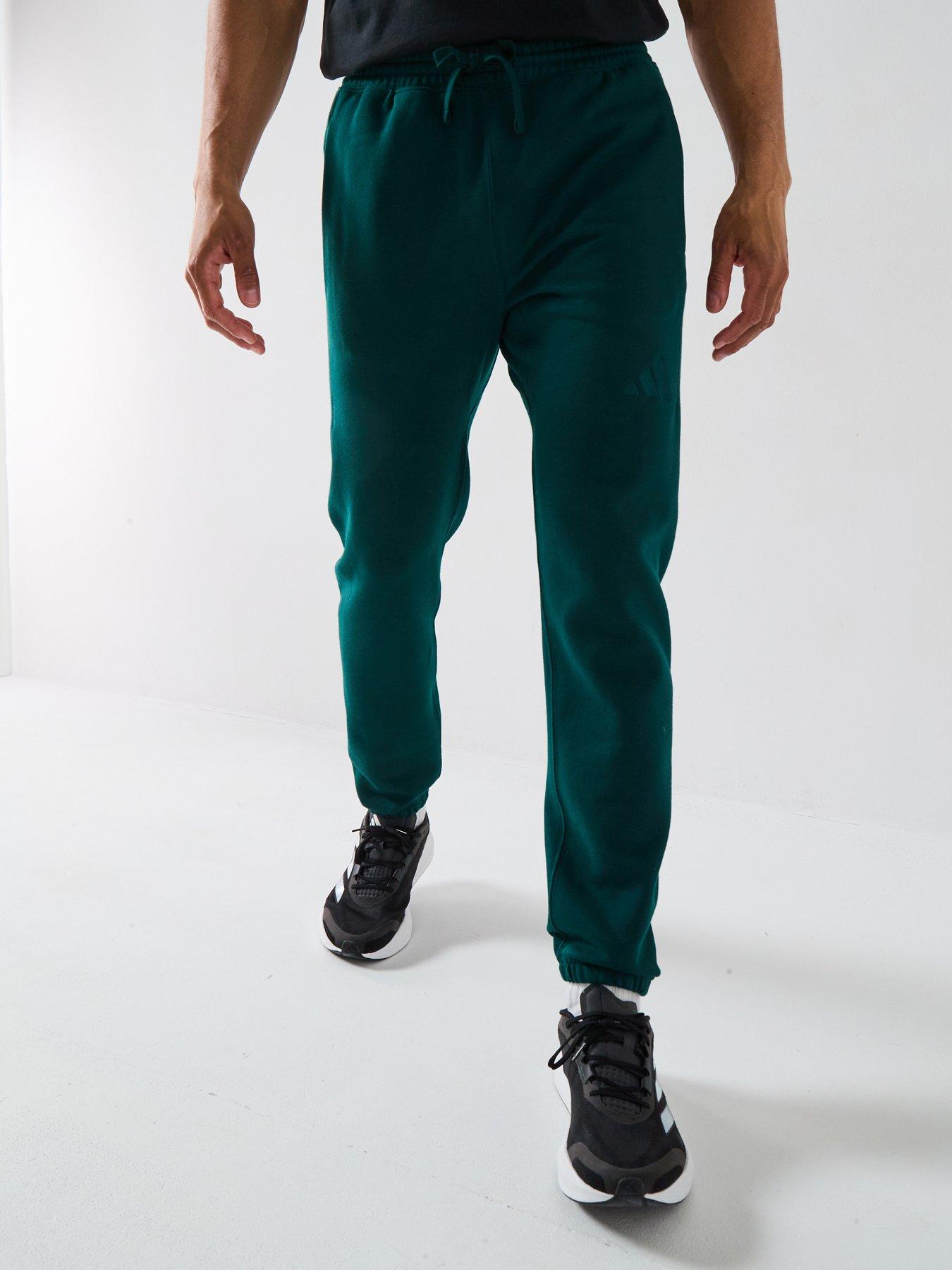 adidas-sportswear-mens-all-szn-fleece-regular-tapered-pant-green