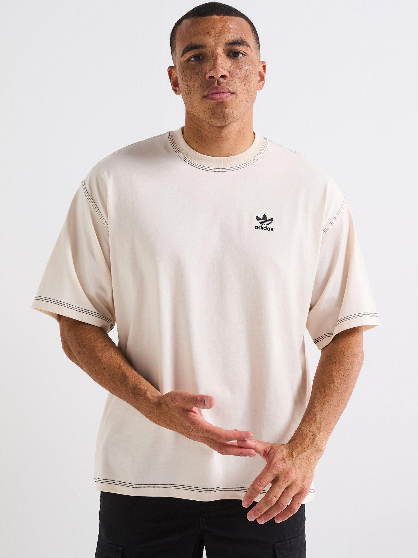 adidas Originals Men's Trefoil Essentials T-Shirt - White