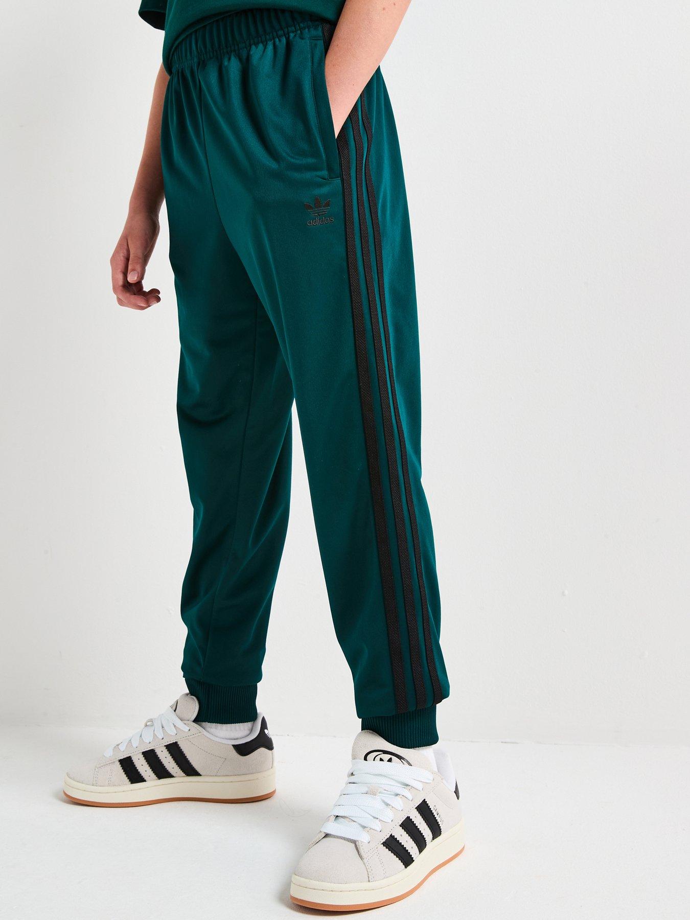 adidas Originals Junior Unisex Sst Tracksuit Bottoms- Green