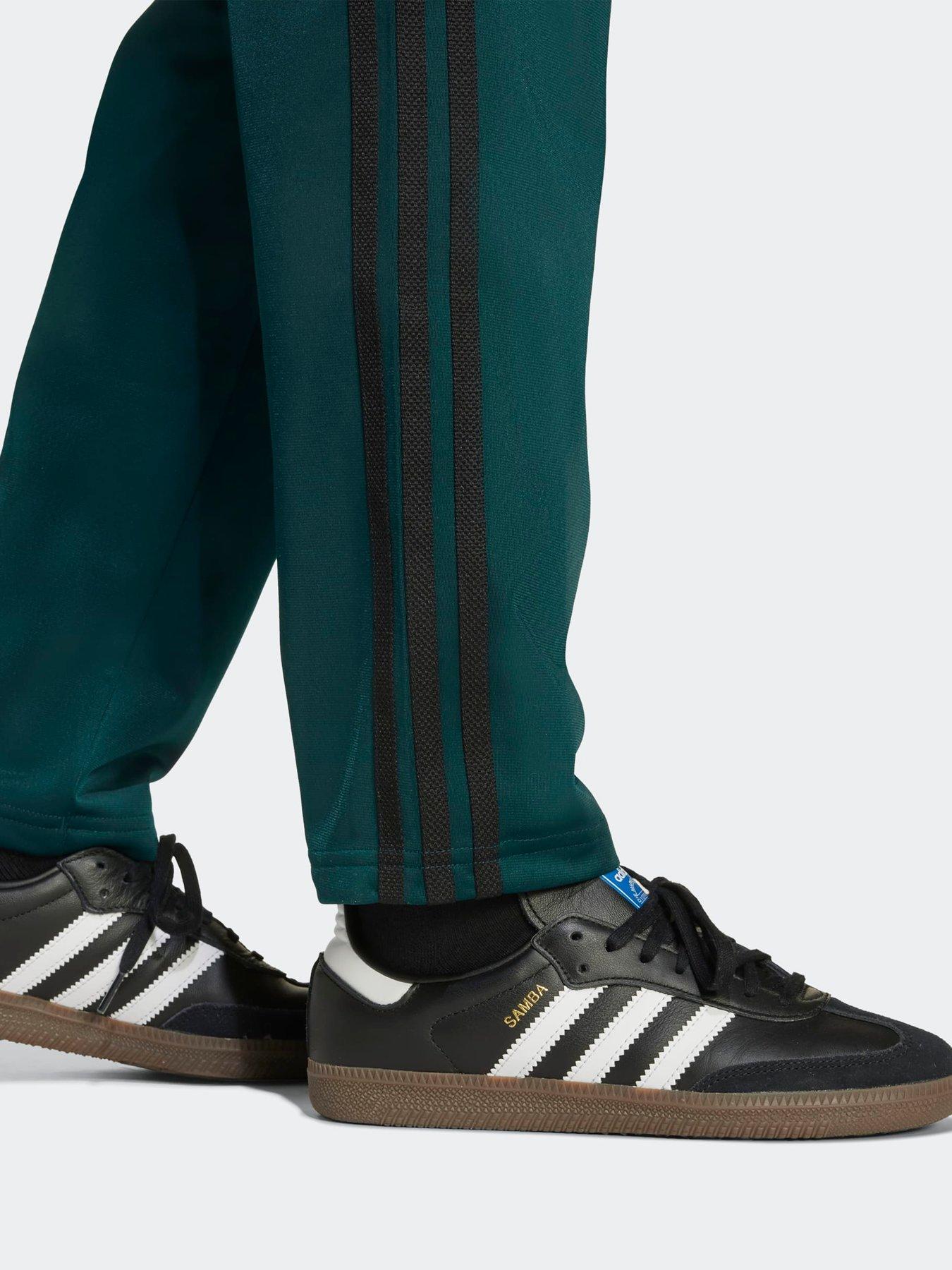 Image 4 of 5 of adidas Originals Junior Unisex Adicolor Firebird Tracksuit Bottoms - Green
