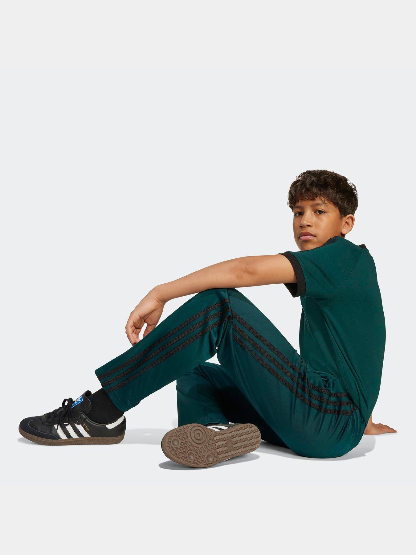 Image 5 of 5 of adidas Originals Junior Unisex Adicolor Firebird Tracksuit Bottoms - Green