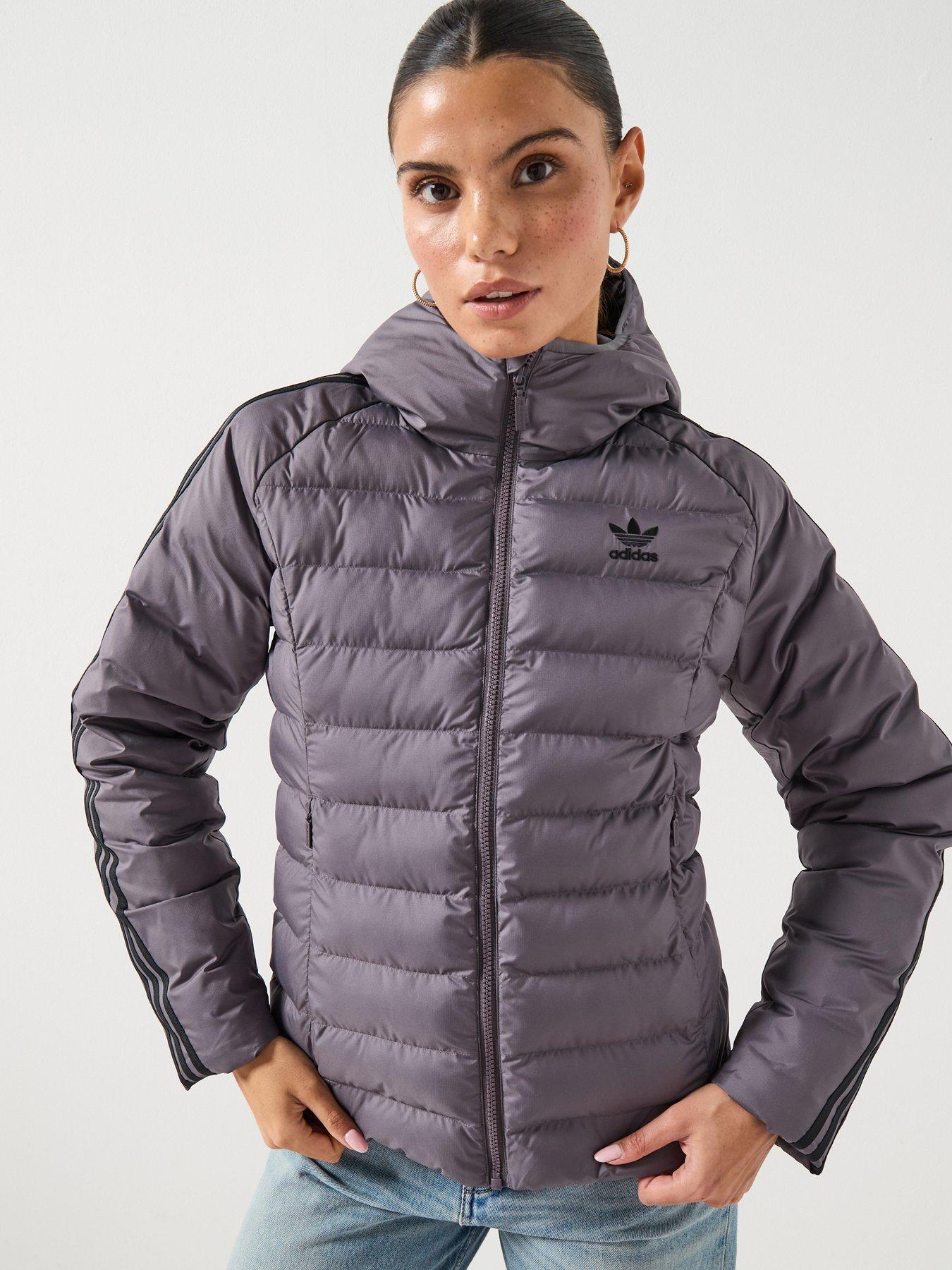 adidas Originals Women's Adicolor Slim Jacket - Dark Grey