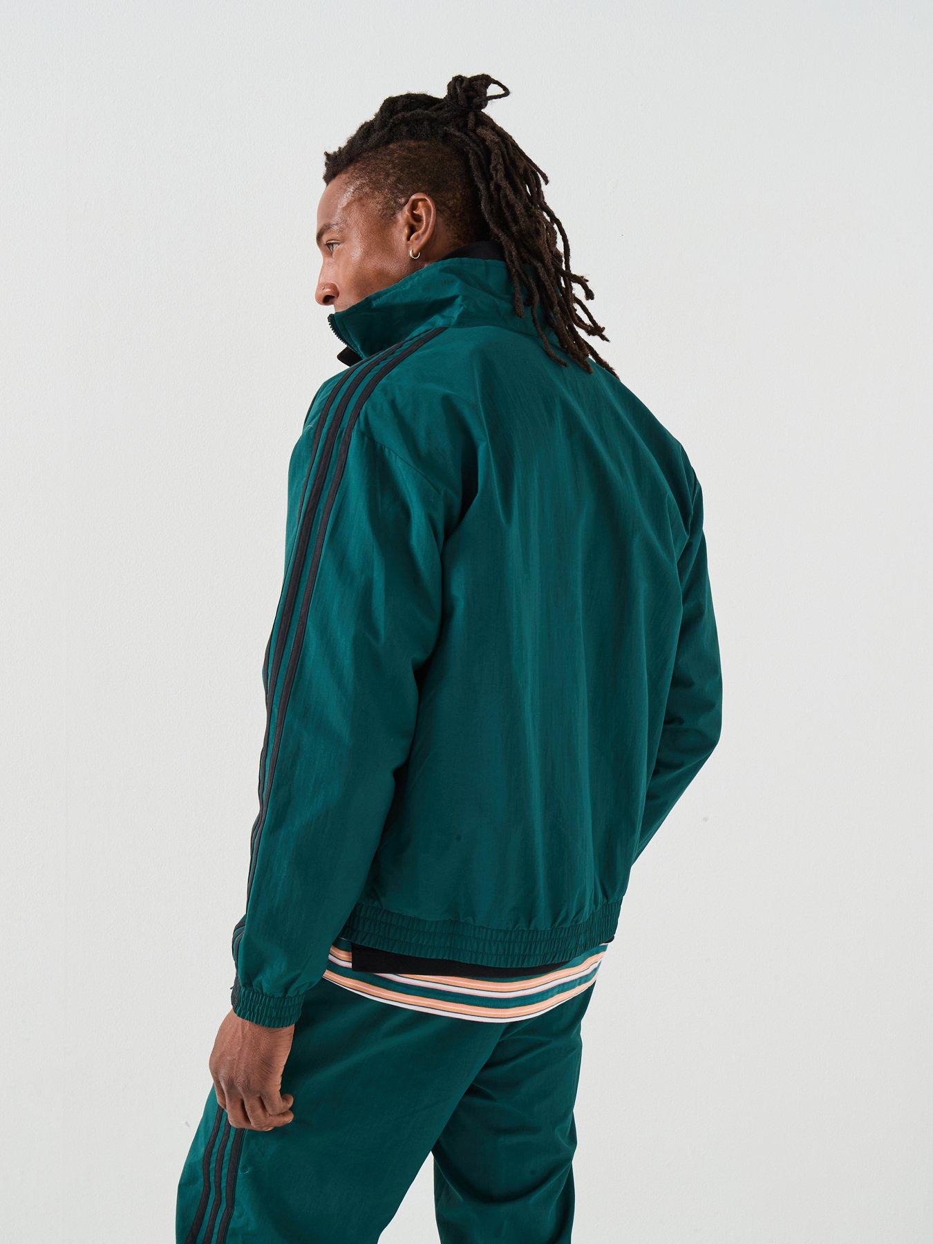 adidas-originals-mens-firebird-adicolor-woven-track-top-greenstillFront