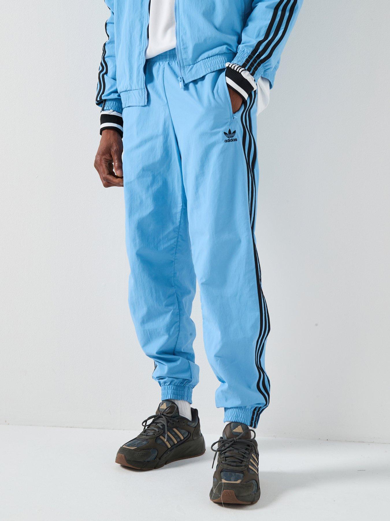 adidas Originals Men's Firebird Adicolor Woven Trackpants - Blue