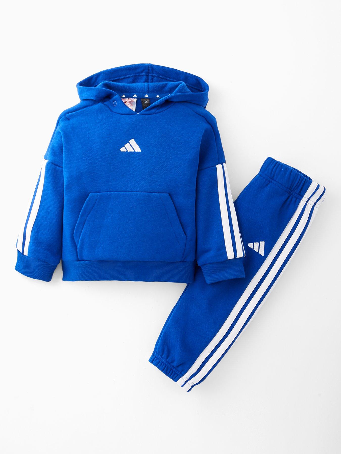 adidas Sportswear Infant Boys Essentials Jogger Set - Blue