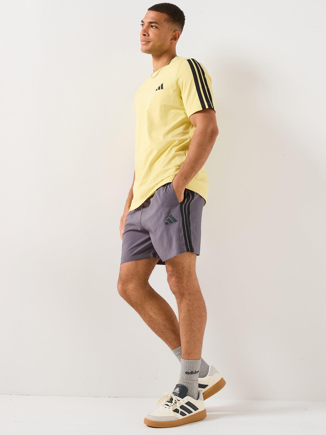 adidas-sportswear-mens-3-stripes-t-shirt-yellowback
