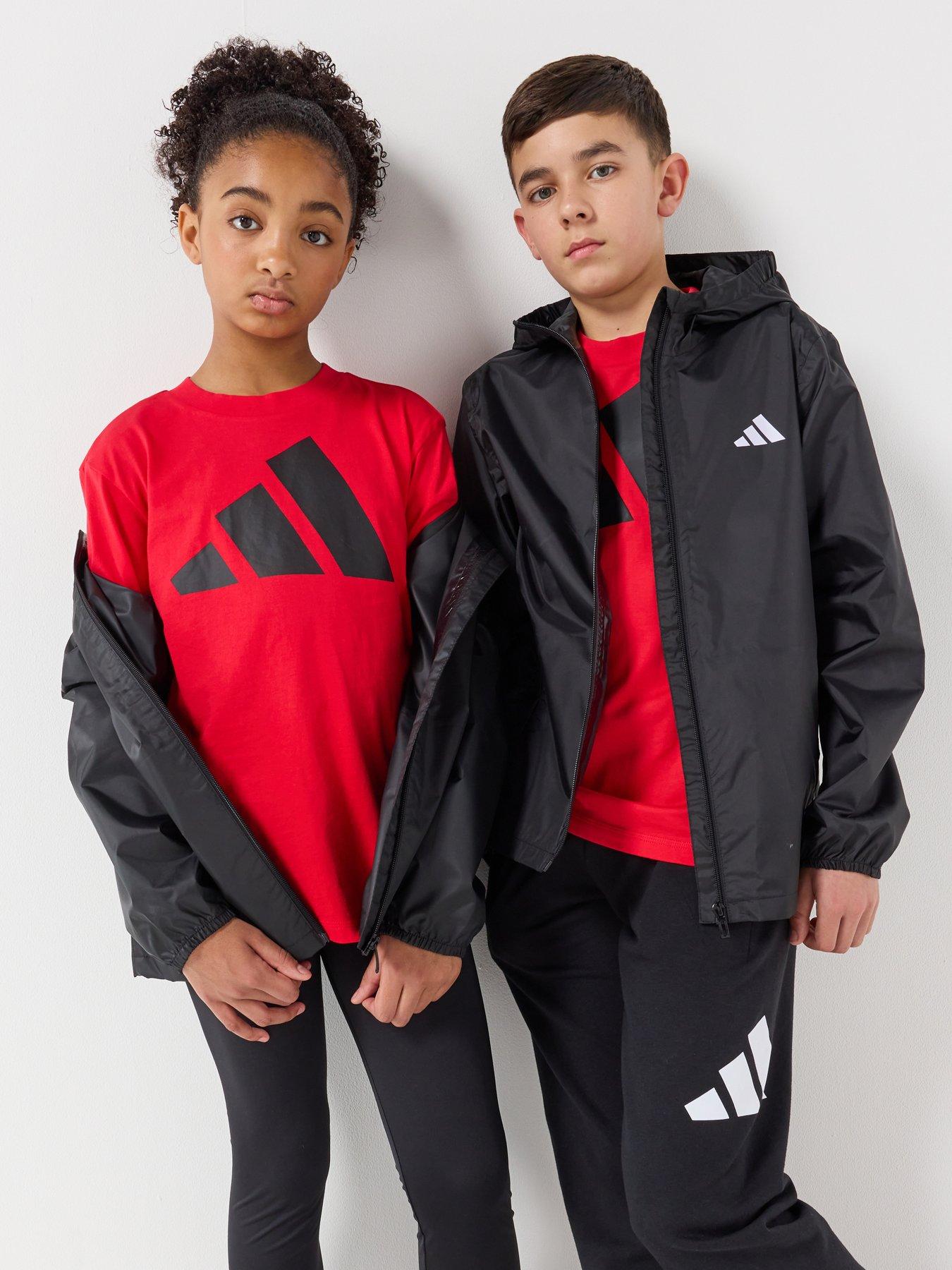 Image 5 of 6 of adidas Sportswear Kids Unisex Windbreaker - Black