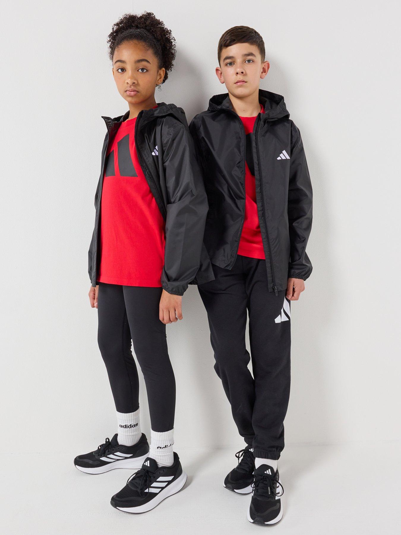 Image 6 of 6 of adidas Sportswear Kids Unisex Windbreaker - Black