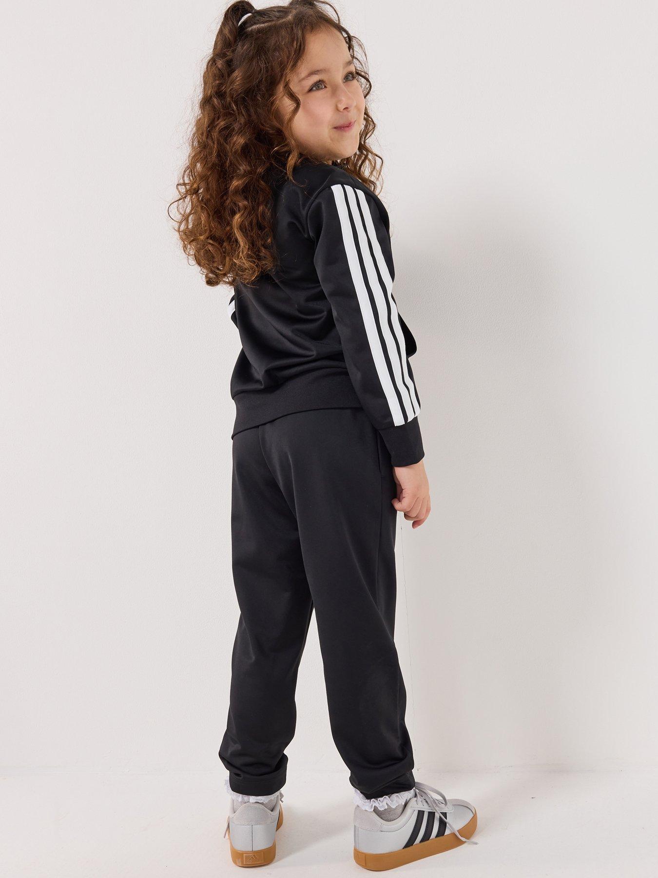 Image 2 of 6 of adidas Sportswear Kids Unisex Essentials Climacool Tracksuit - Black