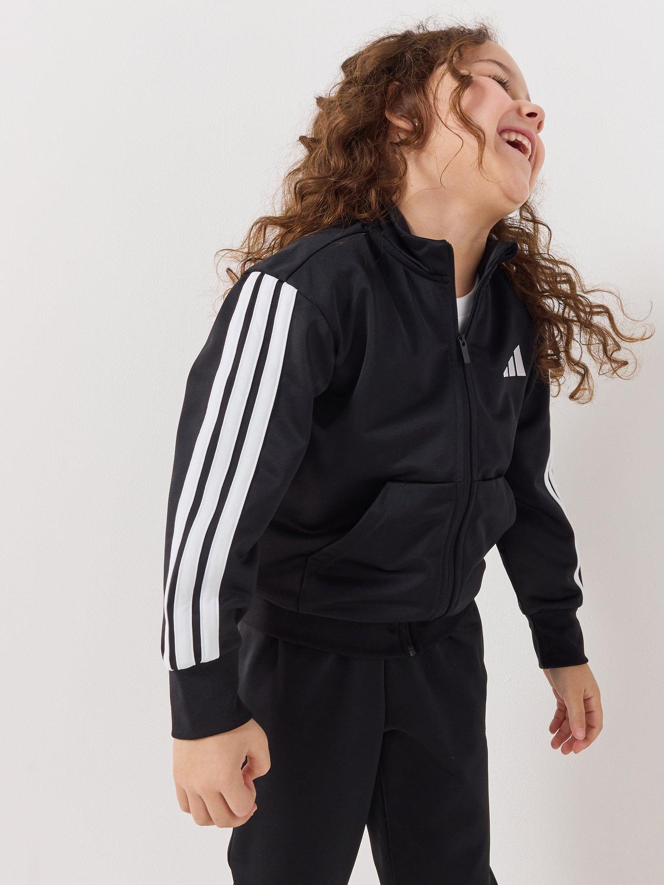 Image 4 of 6 of adidas Sportswear Kids Unisex Essentials Climacool Tracksuit - Black
