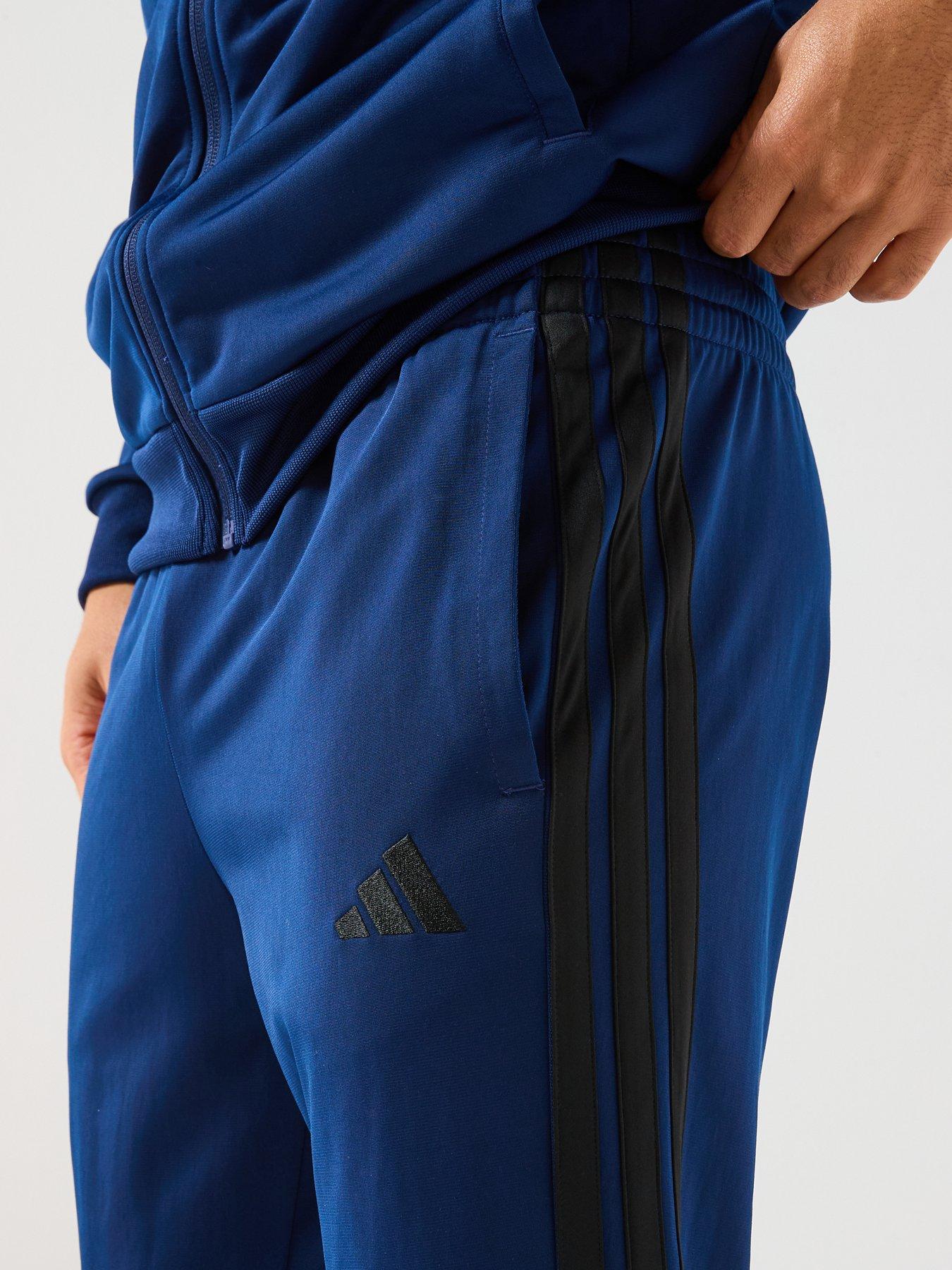 Image 5 of 6 of adidas Sportswear Men's Sportswear Basic 3-stripes Tricot Tracksuit - Blue