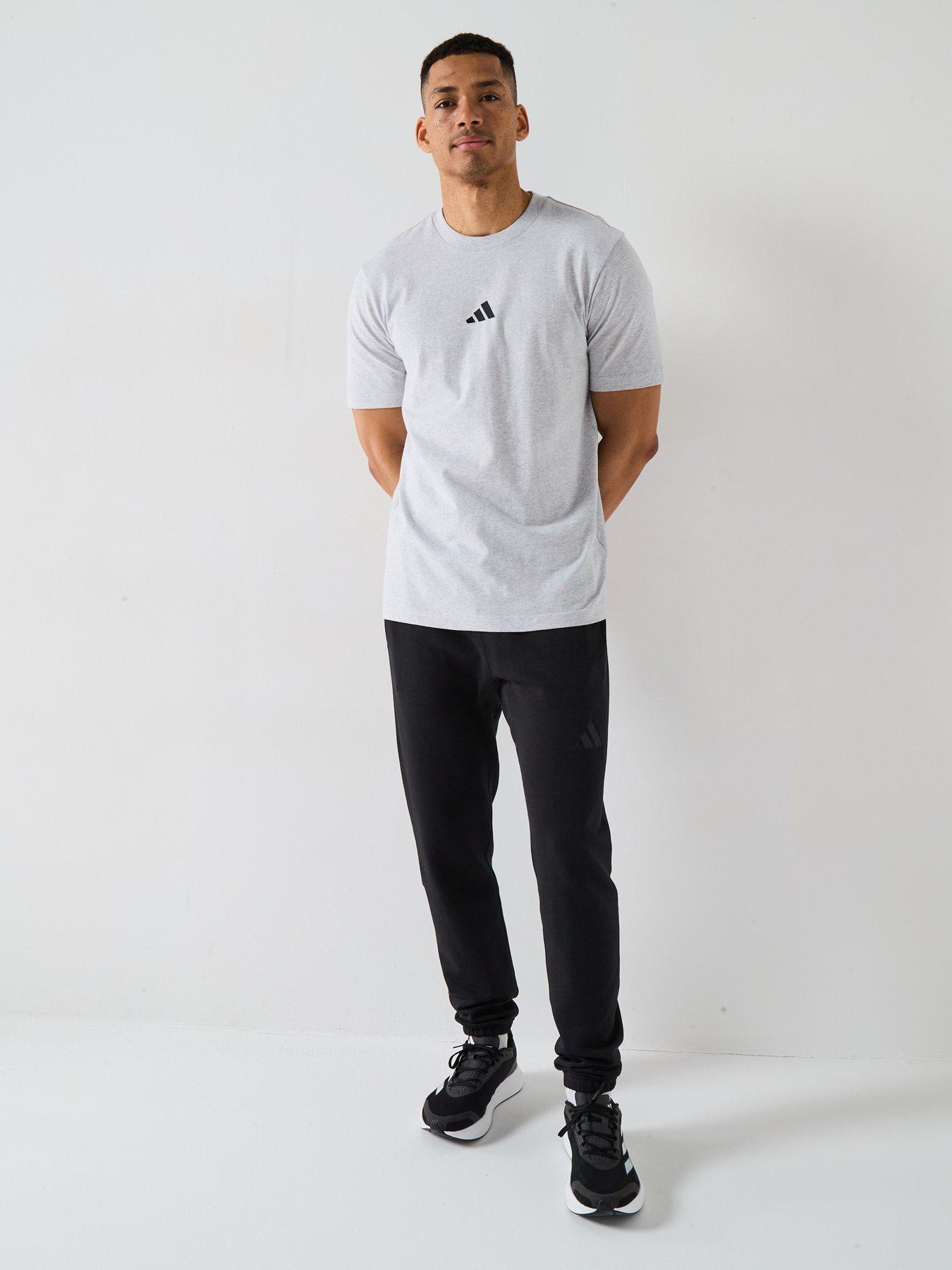 adidas-sportswear-mens-essentials-small-logo-t-shirt-greyback